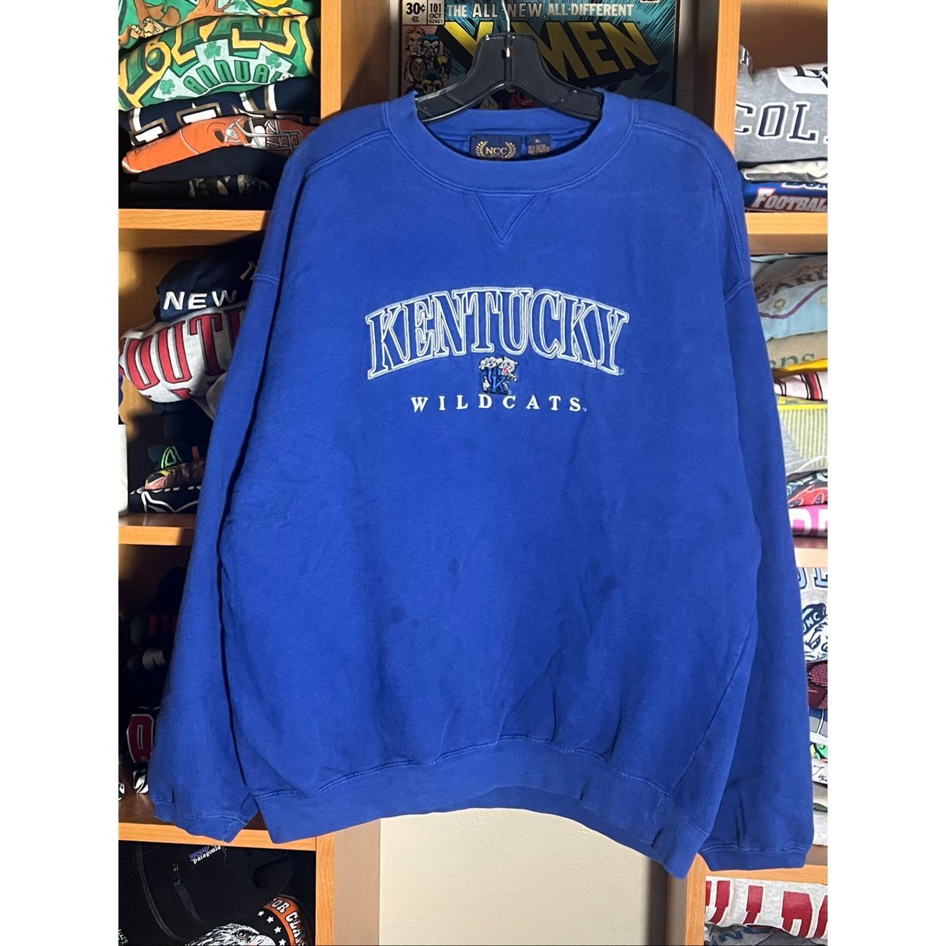 Other Vintage 90s Kentucky Wildcats University Sweater Size US XL / EU 56 / 4 - 1 Thumbnail