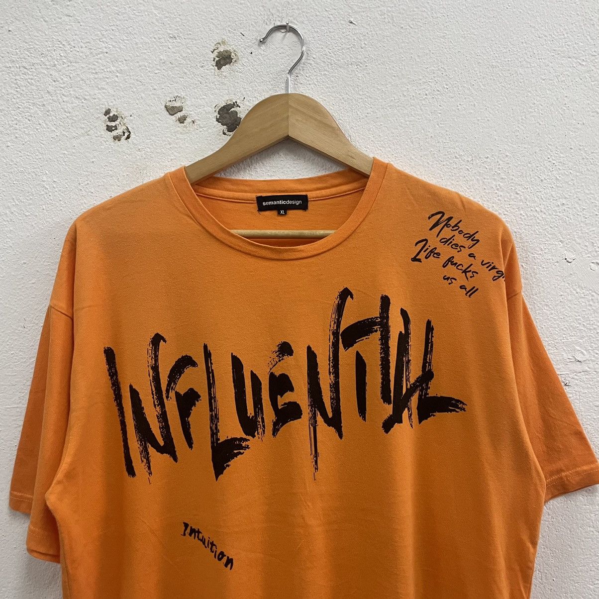 Japanese Brand × Vintage × semanticdesign 🔥🇯🇵Semantic Design Influential Virgin Blindless Designer Tee Size US XL / EU 56 / 4 - 3 Thumbnail