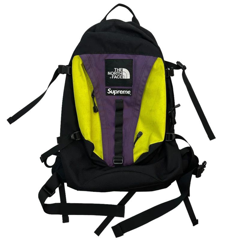 Supreme FW18 SUPREME X THE NORTH FACE EXPEDITION BACKPACK SULPHUR | Grailed