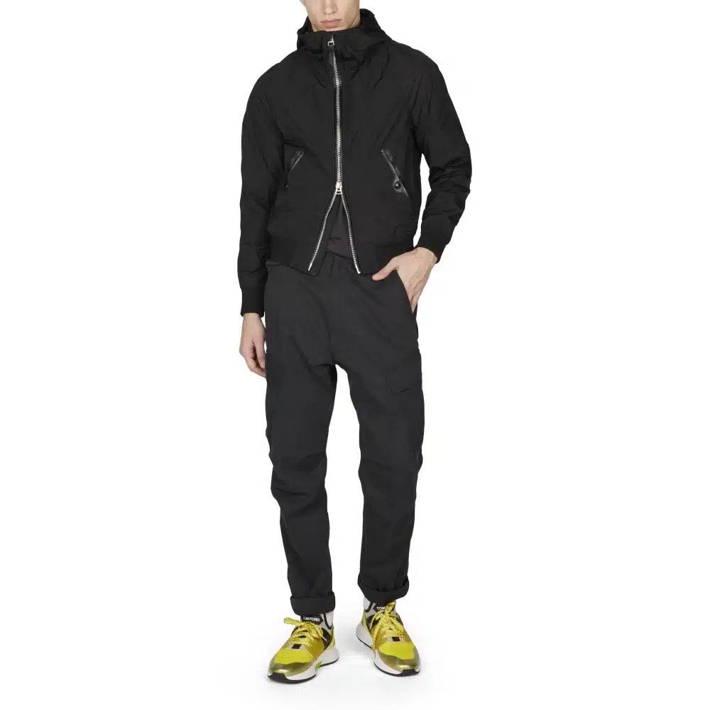 Tom Ford o1loc1c0125 ORS002 Hooded Jacket in Black Size US L / EU 52-54 / 3 - 2 Thumbnail