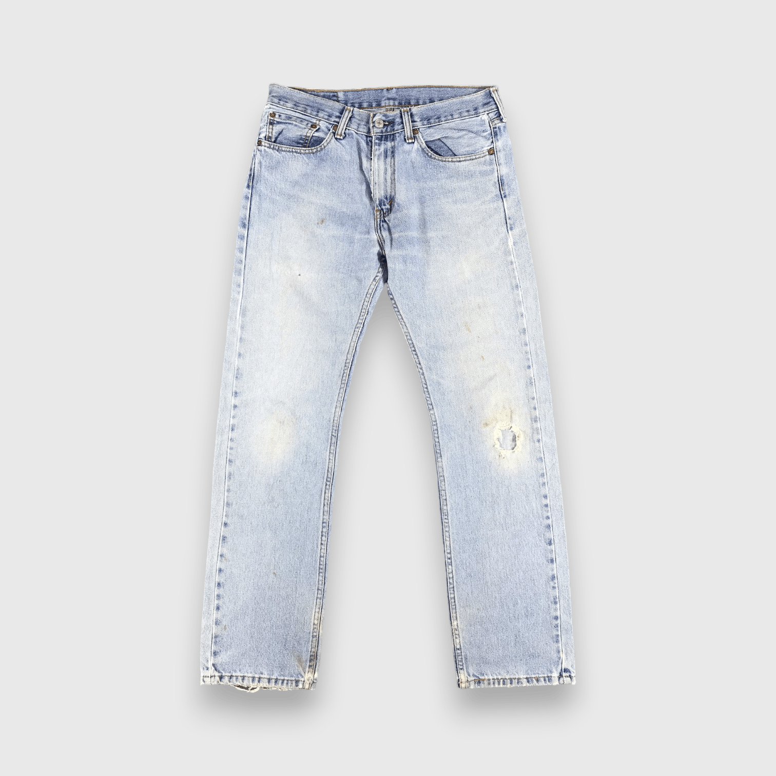 Levi's Vintage Light Wash Levis 505 Jeans-J1536 Size US 33 - 1 Thumbnail