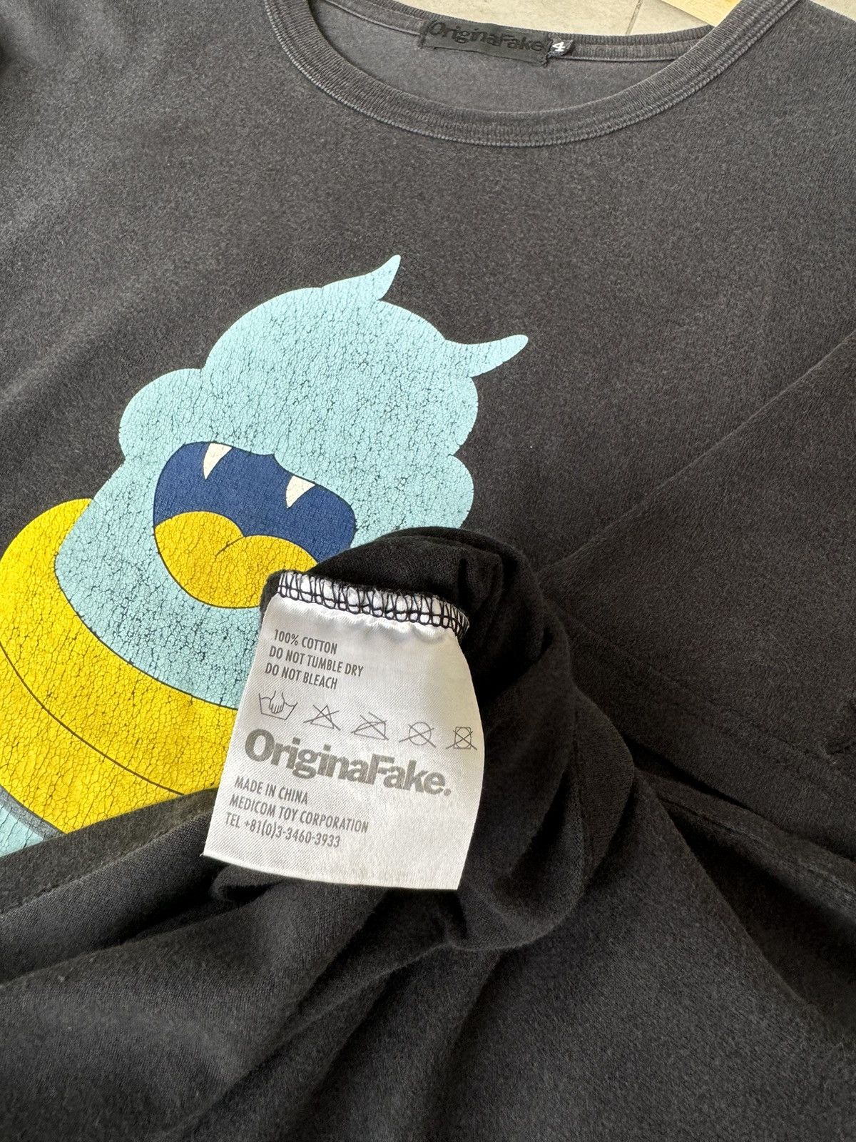 Kaws Kaws Original Fake Medicom Tee Size US XL / EU 56 / 4 - 10 Thumbnail