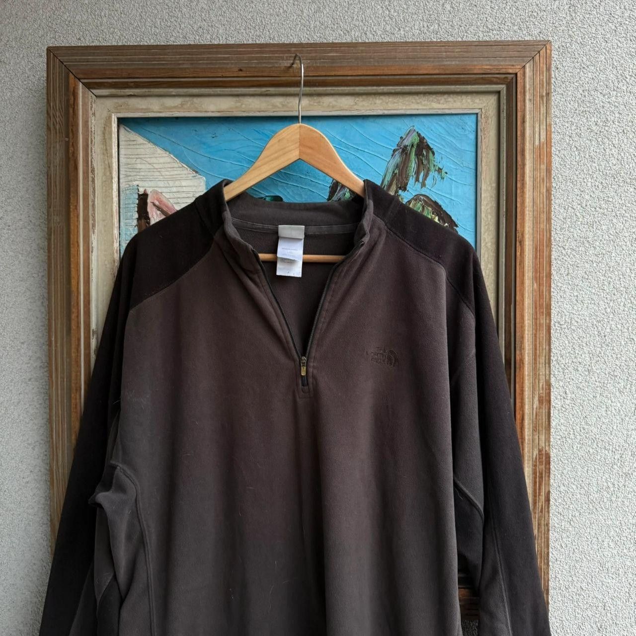 The North Face The North Face Black Grey Half Zip Fleece Size US M / EU 48-50 / 2 - 5 Thumbnail