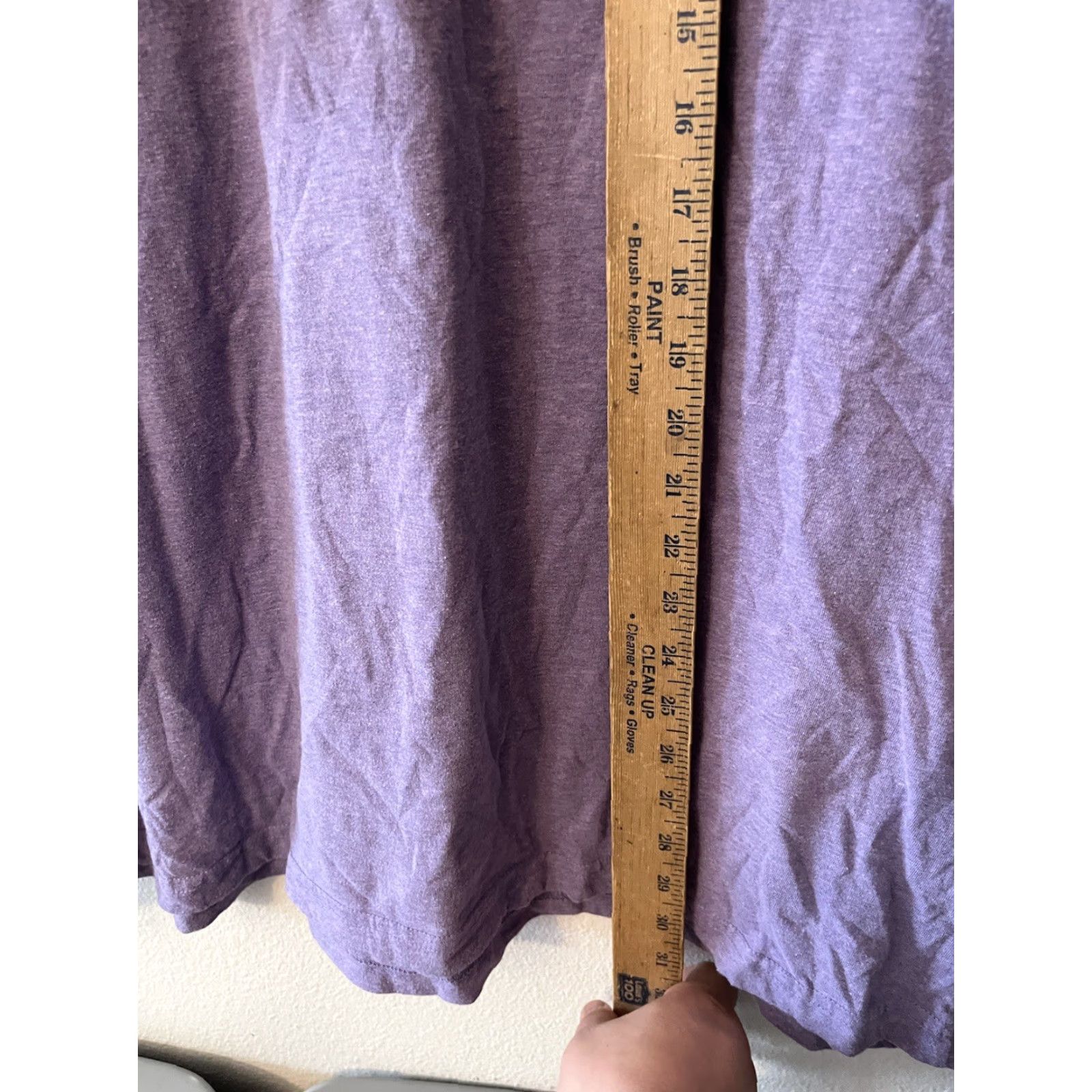 Croft & Barrow Croft & Barrow T-Shirt Men's - Shirt - XXL - Purple - Easy-Care - Cotton Blend - Short Sleeve - Round Neck - Casual - Solid - Colorful - Regular Fit Size US XXL / EU 58 / 5 - 4 Thumbnail