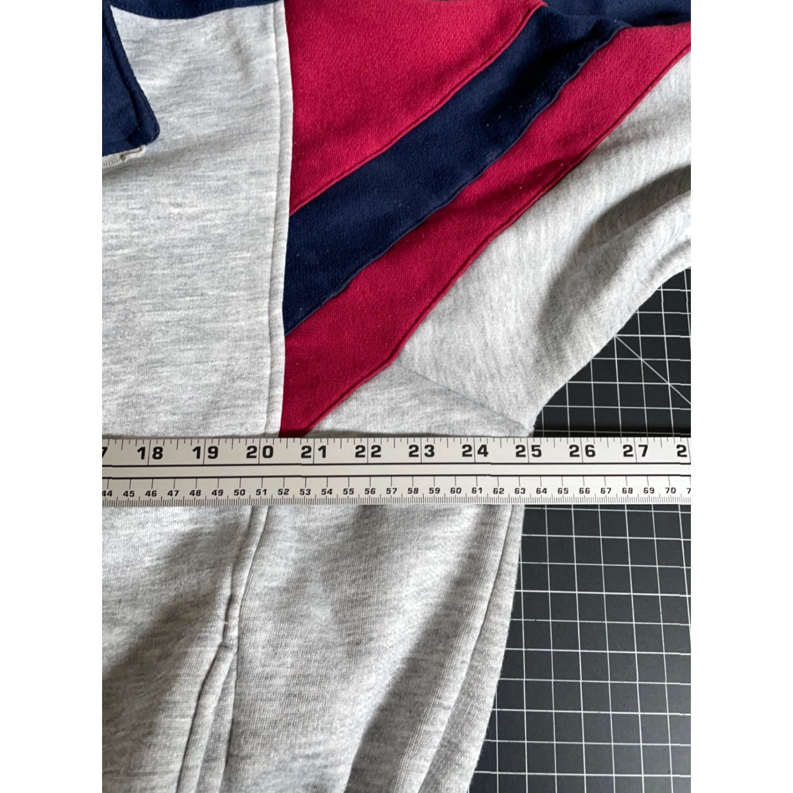 McGregor VINTAGE MacGregor Sweatshirt Adult XL Gray Striped Full Zip 80s 90s Hipster Retro Mens Size US XL / EU 56 / 4 - 5 Thumbnail