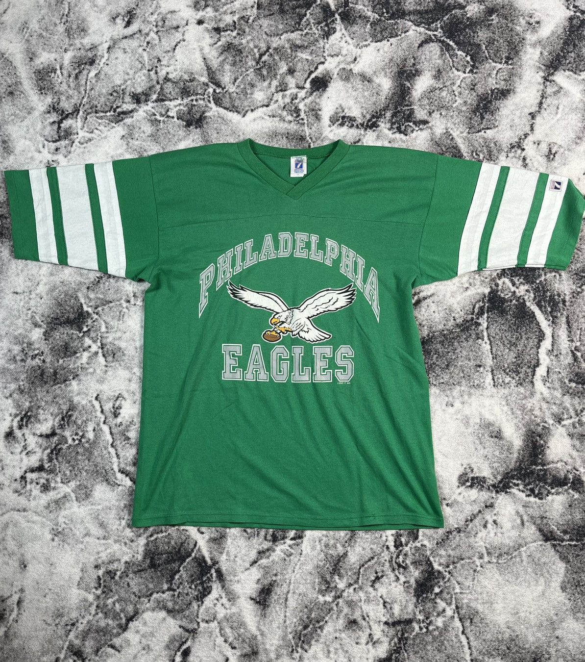 NFL Philadelphia Eagles Vintage NFL Football Tee Green USA Size US L / EU 52-54 / 3 - 1 Thumbnail