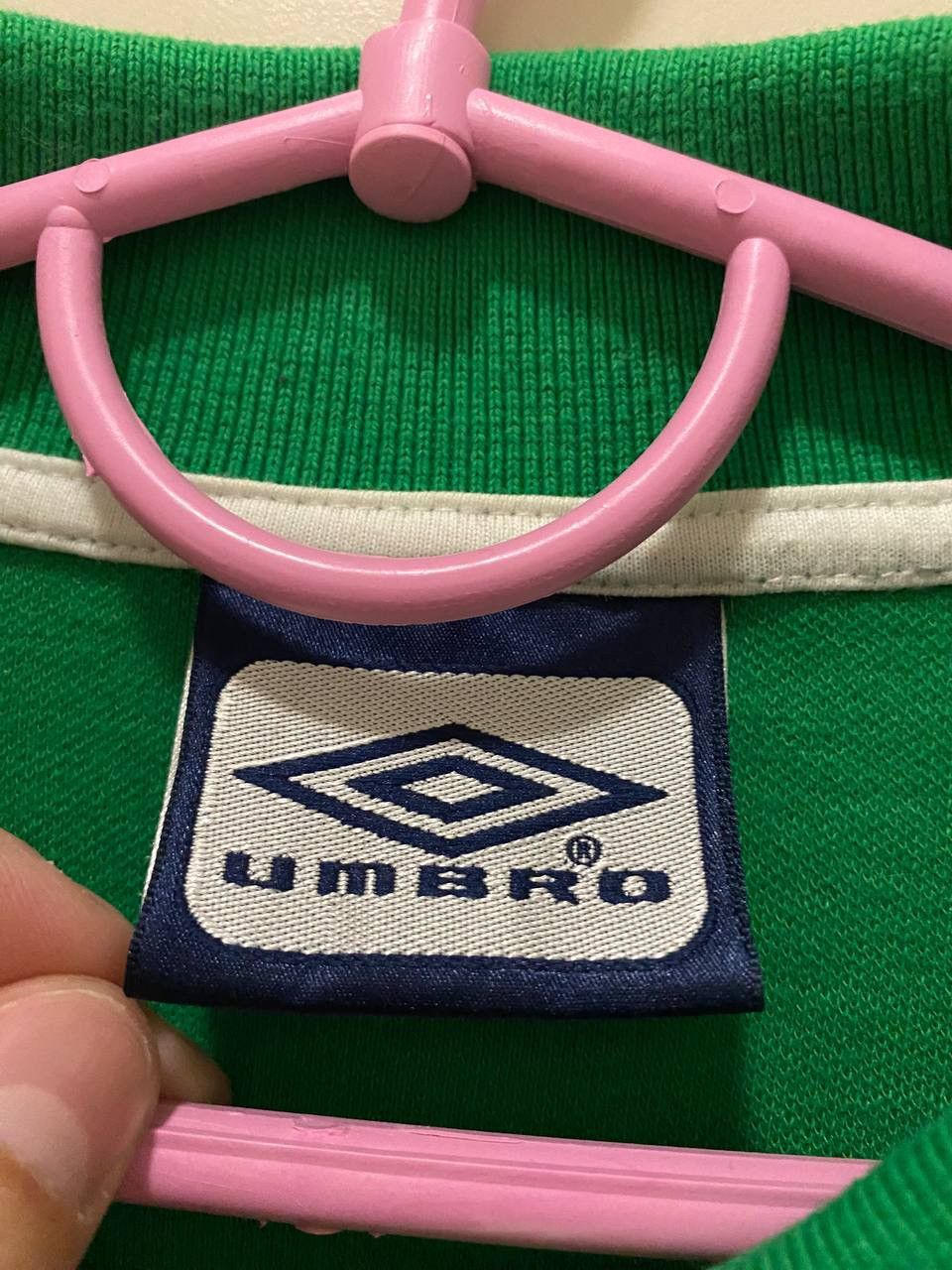 Umbro × Vintage Match worn Umbro Ireland v Brazil Vintage t shirt Size US XL / EU 56 / 4 - 10 Thumbnail