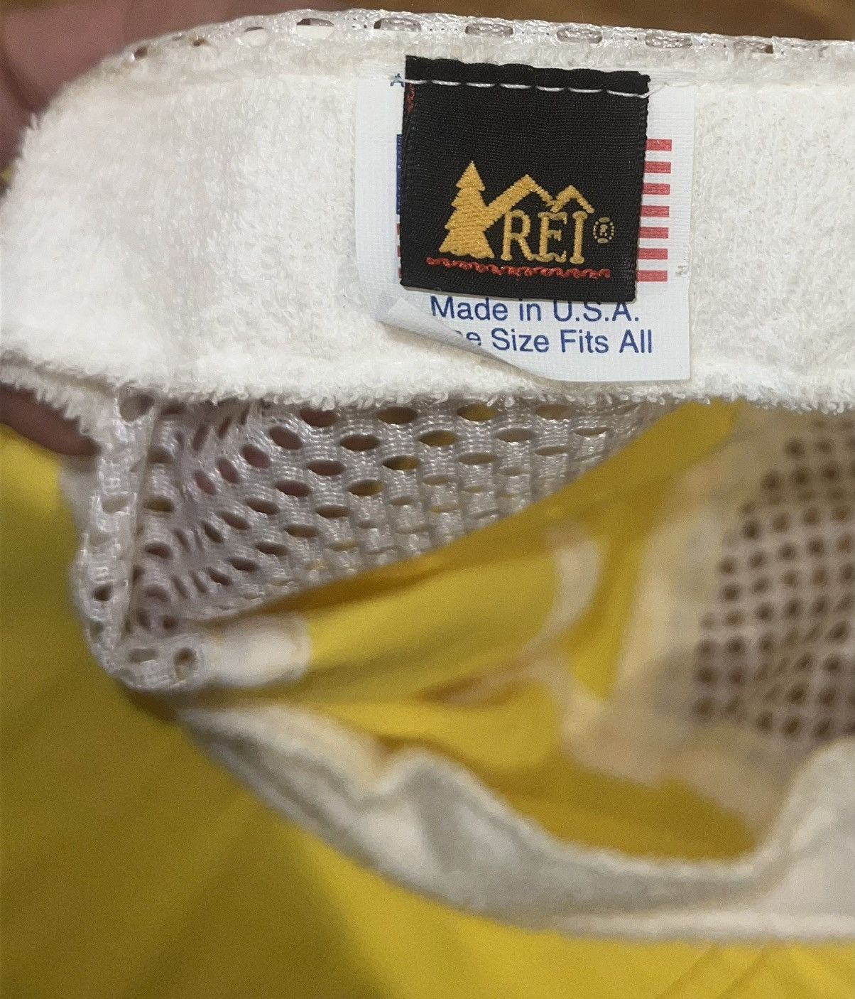 Rei Vintage REI Hiking Running 5 Panel Hat Size ONE SIZE - 4 Thumbnail