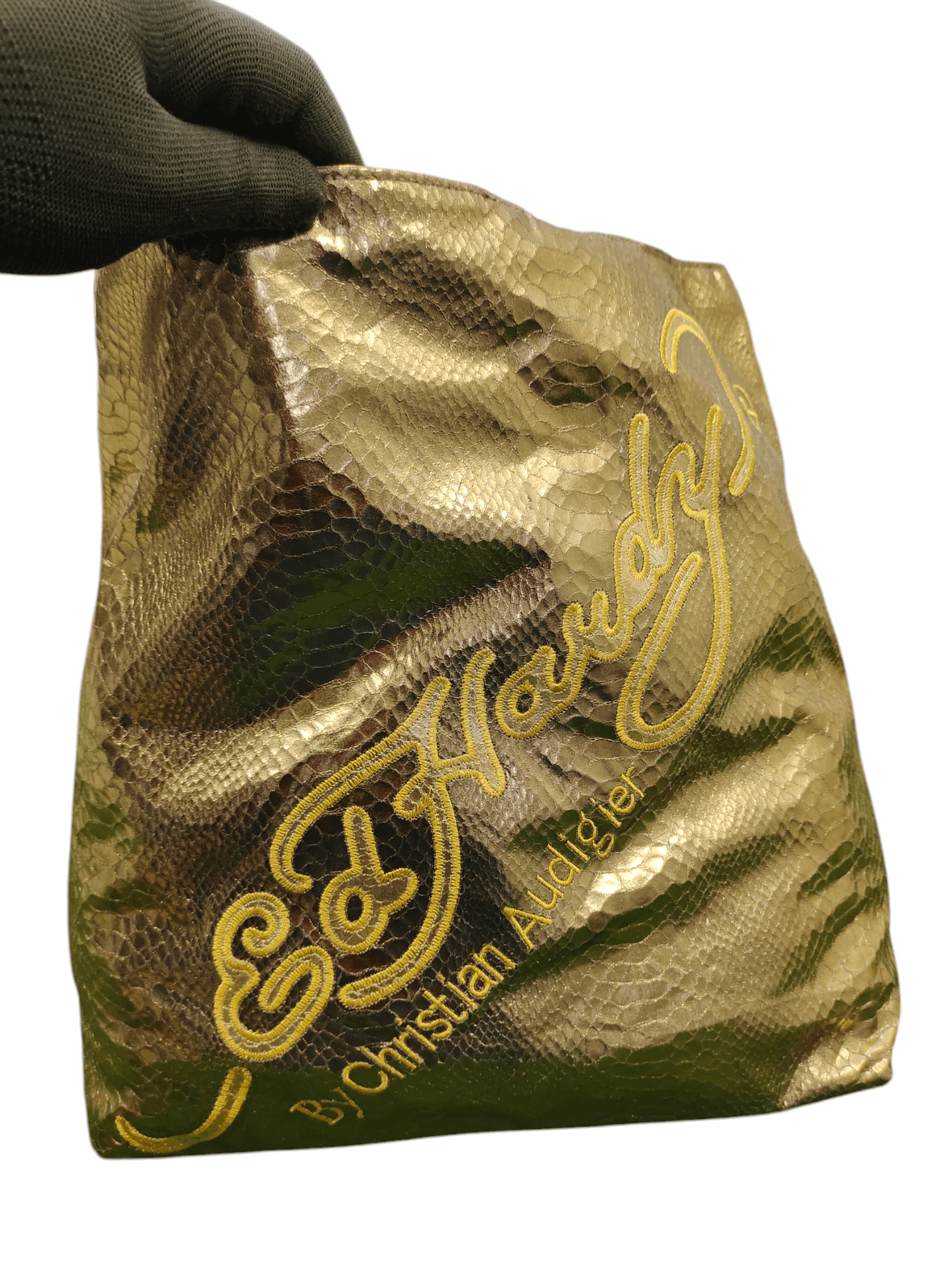 Vintage Y2k Ed Hardy Skull Embroidered Tote Bag
