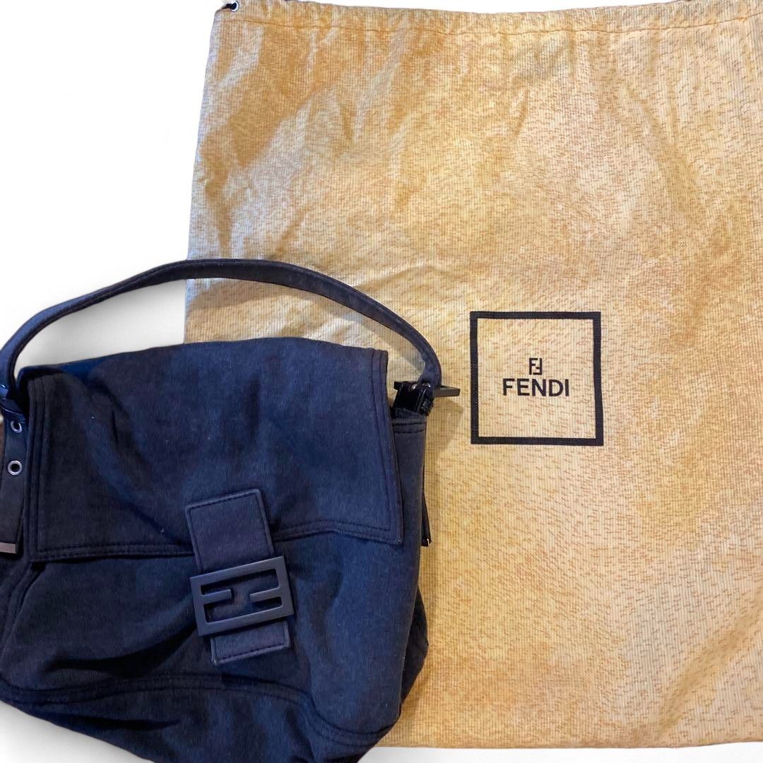 Fendi Fendi - Mamma Baguette Handbag Shoulder Bag Black Size ONE SIZE - 5 Thumbnail