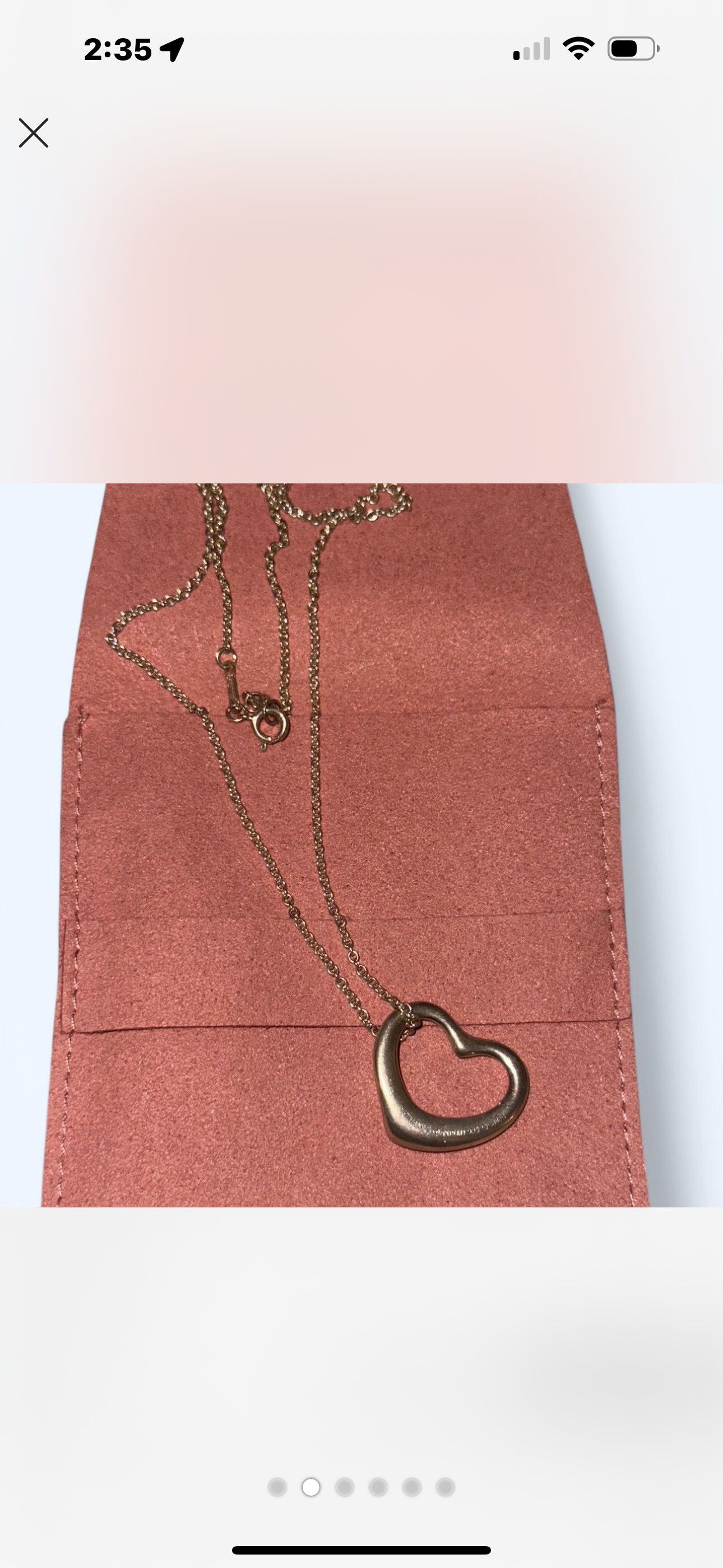 Tiffany & Co. Tiffany & co. Open heart necklace Size ONE SIZE - 3 Thumbnail