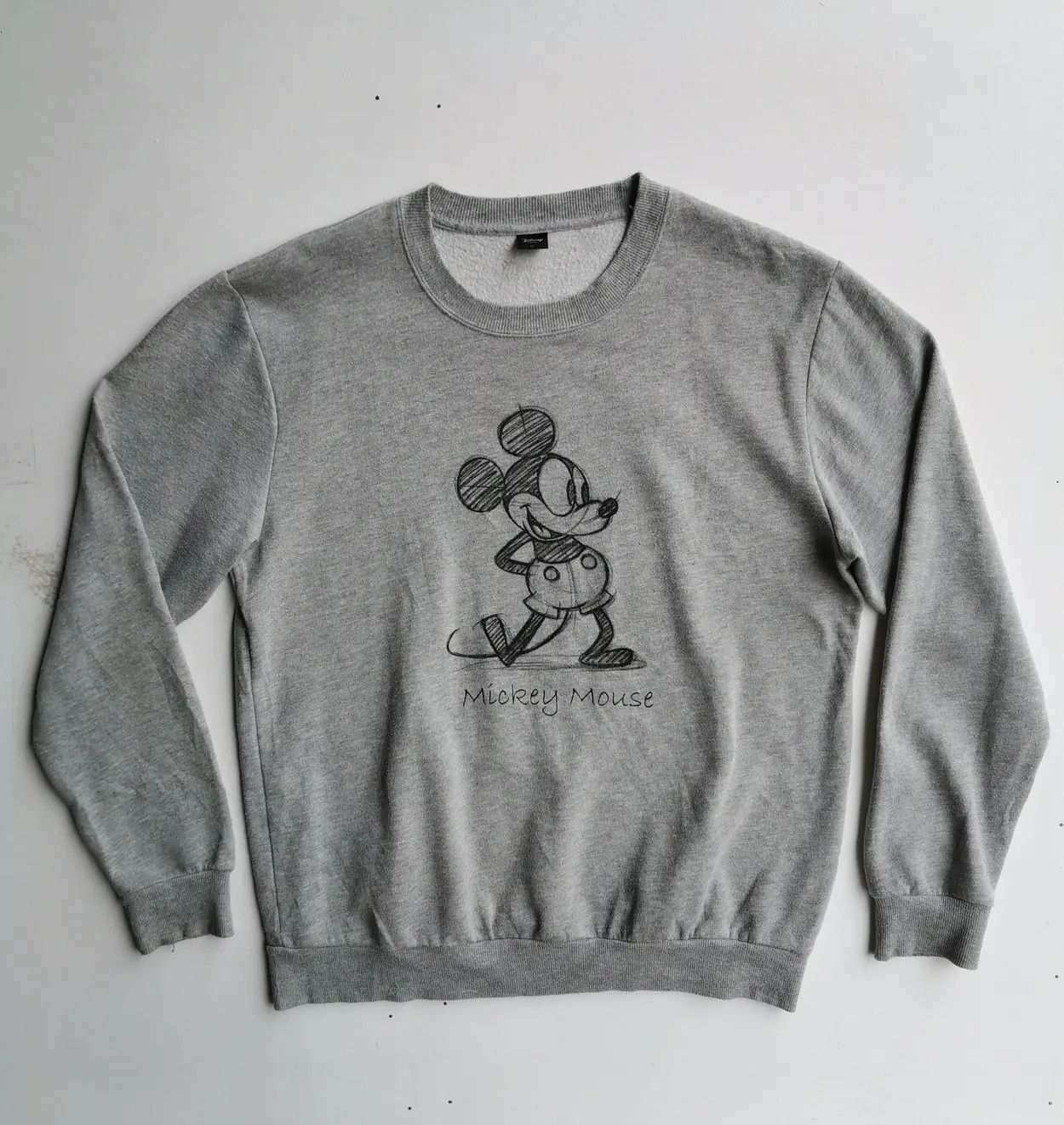 Disney × Mickey Mouse Disney Mickey Mouse Big Logo Hoodie Zipper Sweatshirt Size US L / EU 52-54 / 3 - 1 Thumbnail