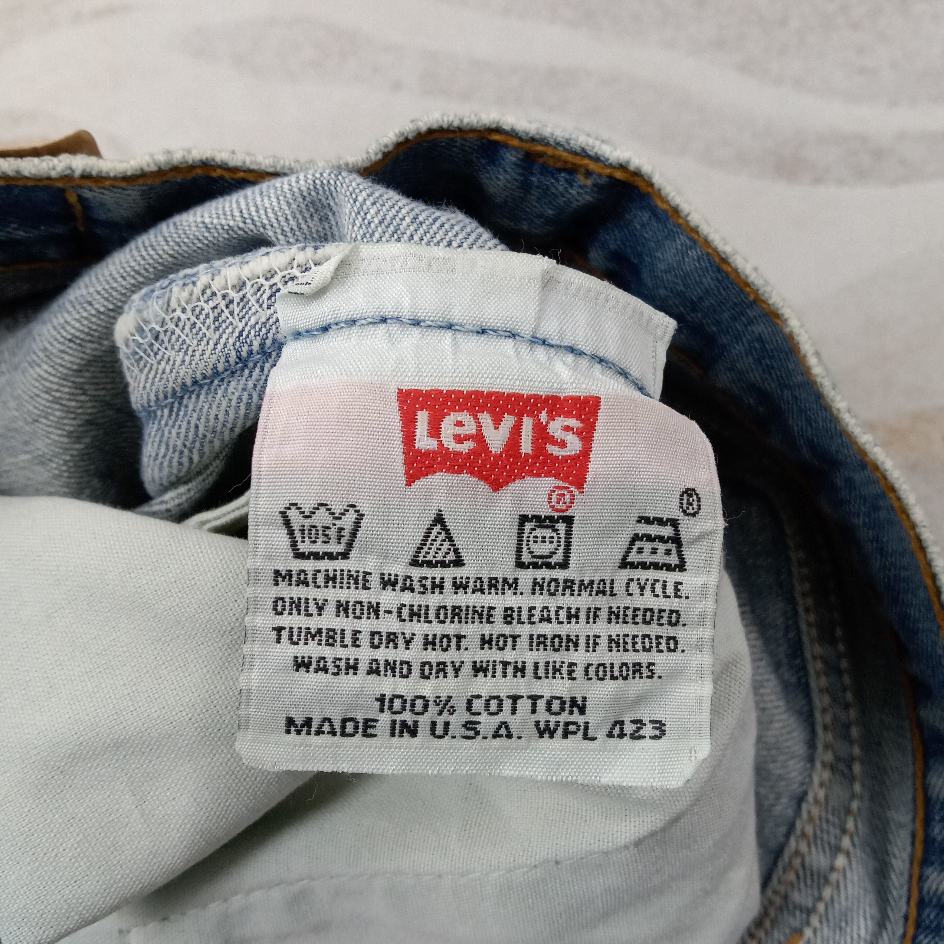 Levi's Levi's 501 American Distressed Style Denim Jeans C228N35 Size US 28 / EU 44 - 15 Thumbnail