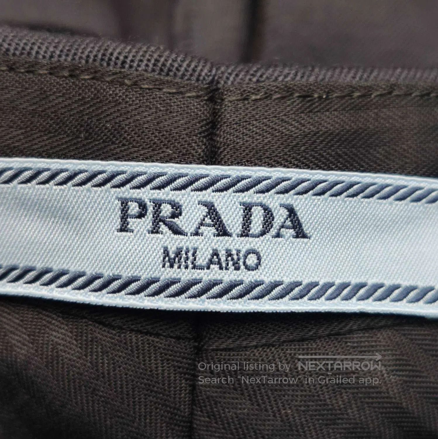 Prada Prada Black Wool Trousers Size 4. Size 39" - 4 Thumbnail