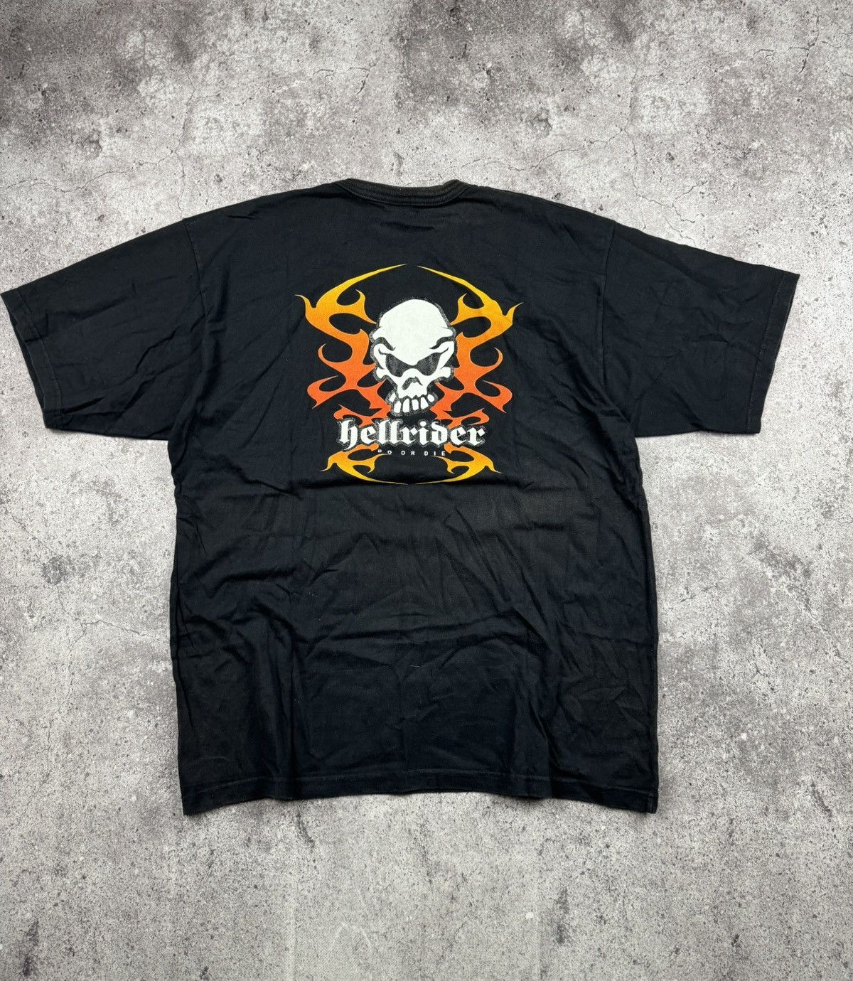 JNCO × Vintage Vintage Hellroder skate faded Skateboards baggy Tshirt Size US XL / EU 56 / 4 - 5 Thumbnail