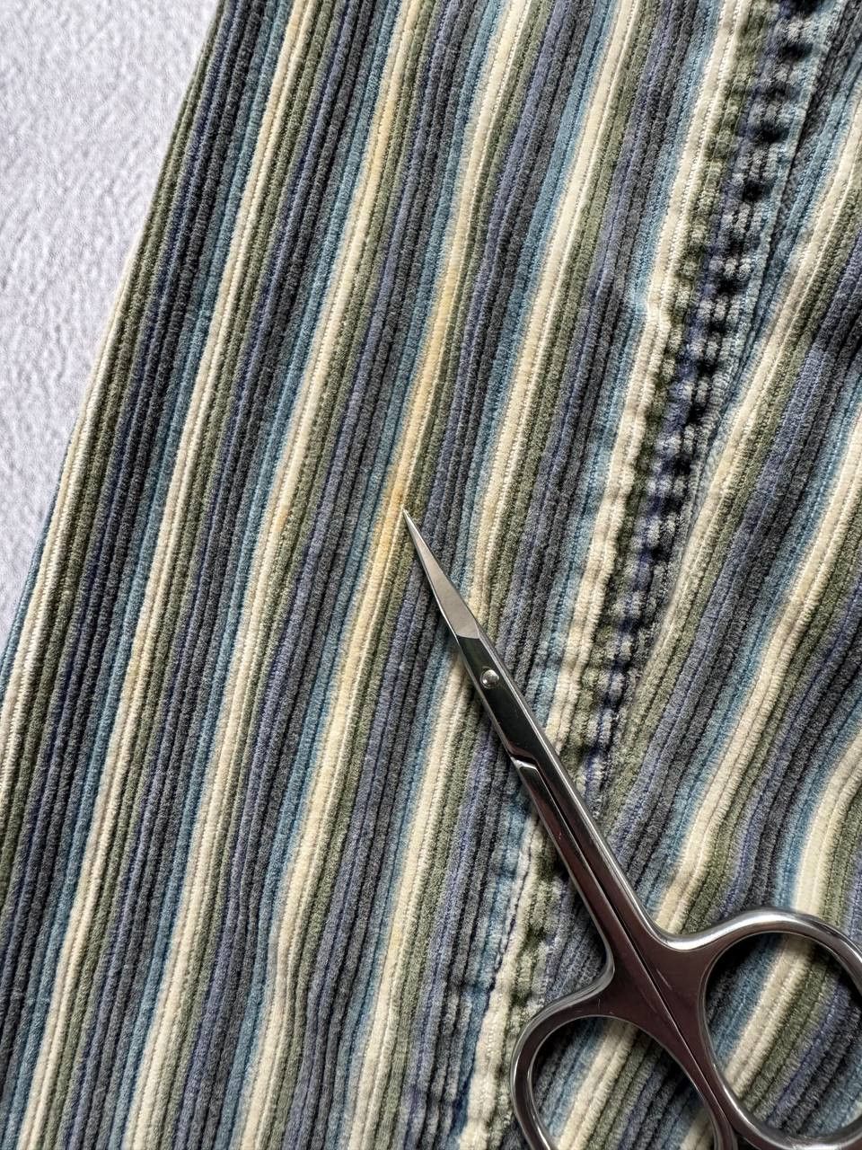 Guess Vintage 2000s Guess Jeans Corduroy Striped Blazer Size XS / US 0-2 / IT 36-38 - 10 Thumbnail