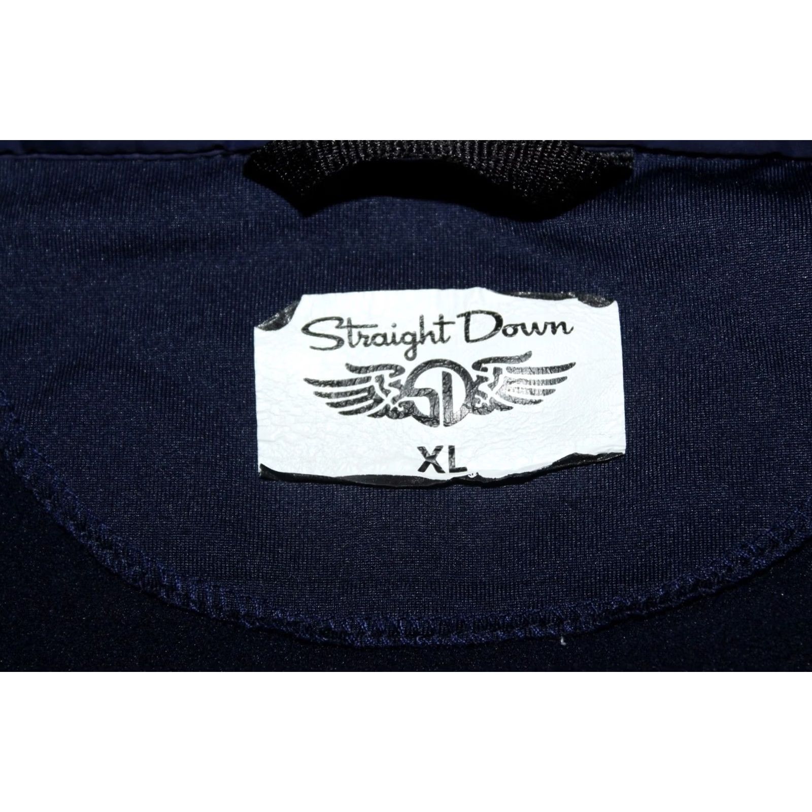 Vintage Straight Down Golf Jacket - Blue Puffer Full Zip Nylon Softshell Men XL VINTAGE? Size US XL / EU 56 / 4 - 2 Thumbnail