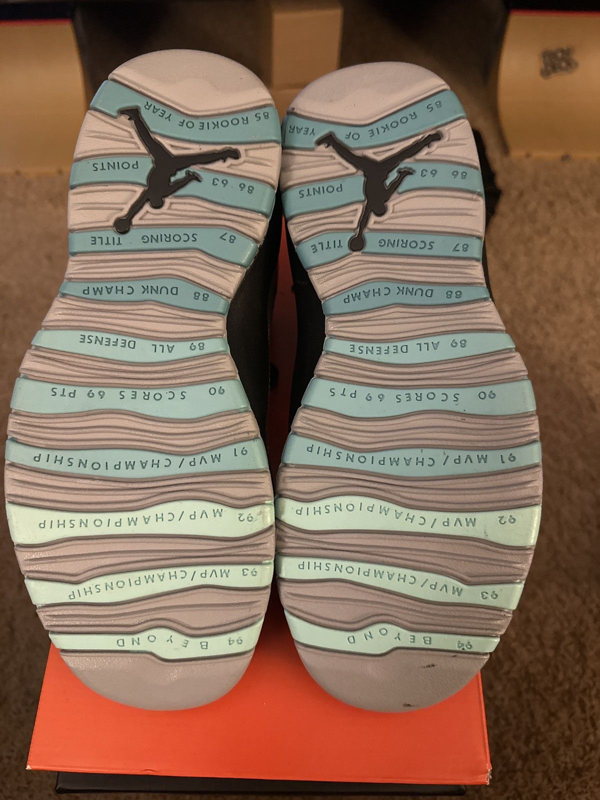 Jordan Brand Air Jordan 10 Retro (Lady Liberty) Size US 8 / EU 41 - 5 Thumbnail
