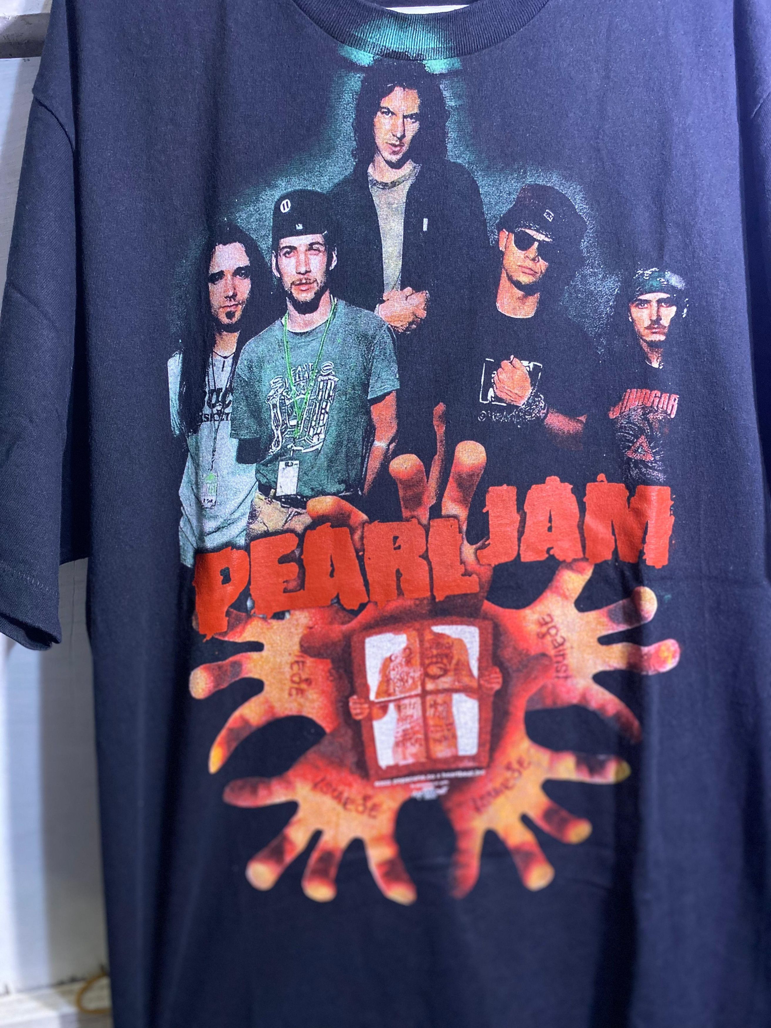 Band Tees × Vintage Pearl Jam bootleg x Five against one Size US XL / EU 56 / 4 - 3 Thumbnail