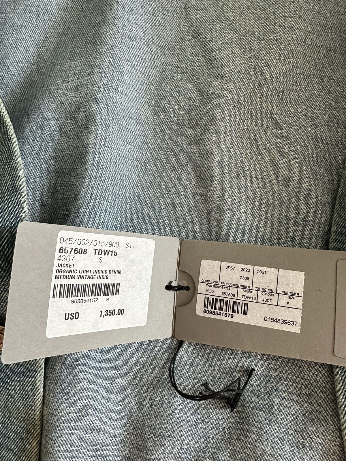 Balenciaga Balenciaga Oversized Denim Jacket Size US S / EU 44-46 / 1 - 5 Thumbnail