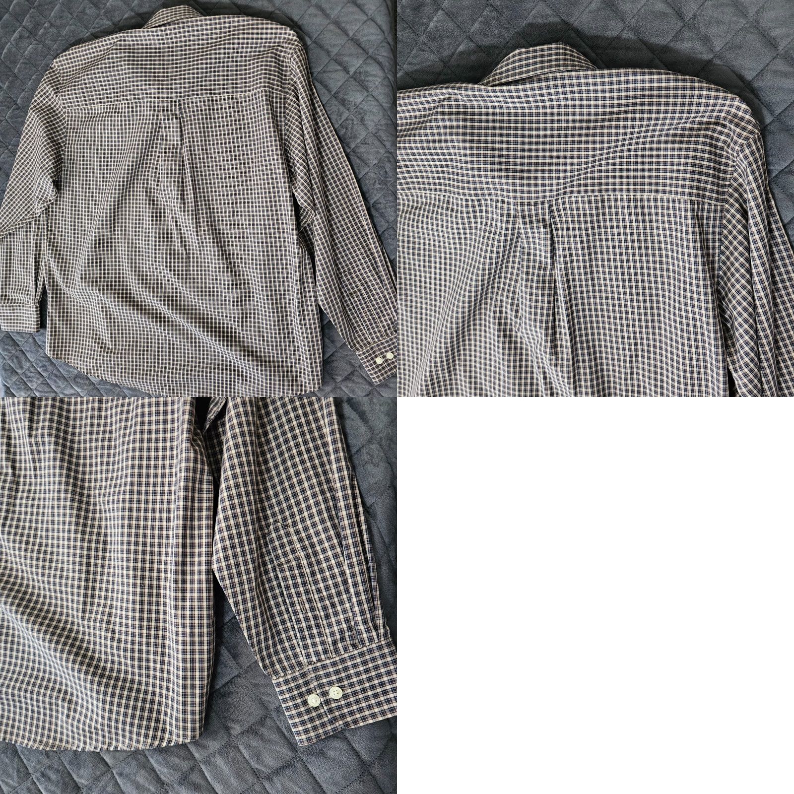 Haggar Haggar Button-Down Shirt Mens Size L Brown Check Long Sleeve Casual Pocket Shirt Size US L / EU 52-54 / 3 - 8 Thumbnail