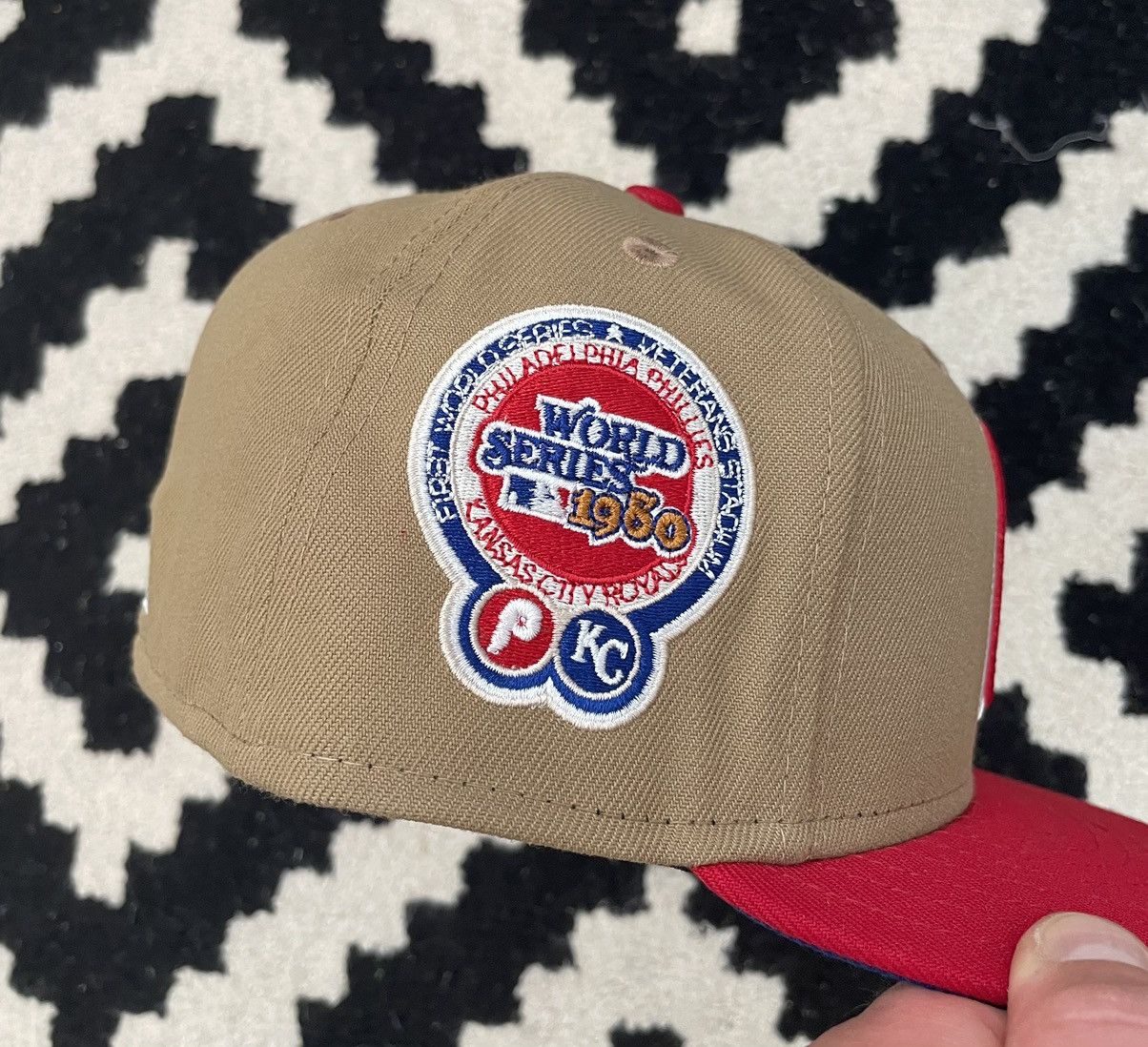New Era 🔥 Exclusive Phillies fitted hat size 7 Size ONE SIZE - 5 Thumbnail