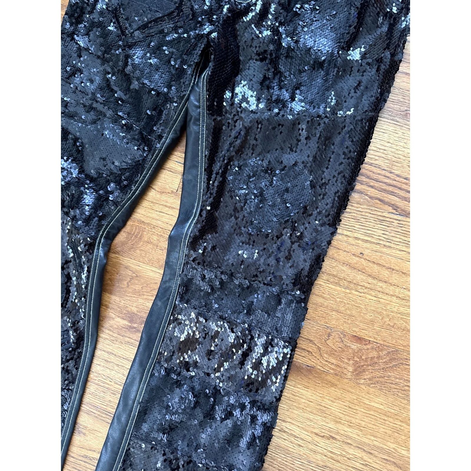 Vintage When Smoke Clears WSC Sequin Pants Men’s Size 38 Regular 32in Inseam Black Chino Pants Mens Sequin Size US 38 / EU 54 - 7 Thumbnail