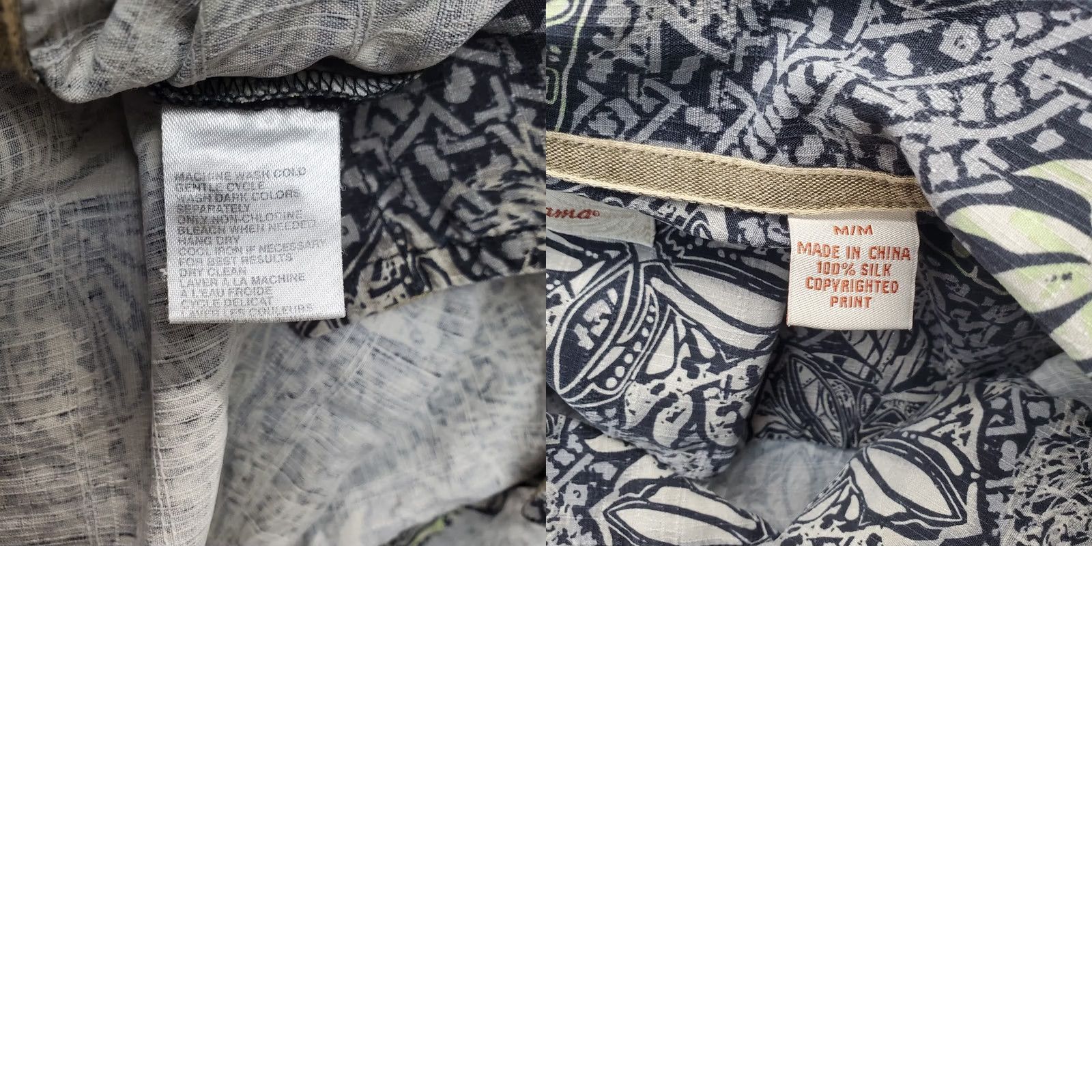 Tommy Bahama Tommy Bahama Hawaiian Shirt Mens M Multi Floral Silk Short Sleeve Button-Up Size US M / EU 48-50 / 2 - 8 Thumbnail