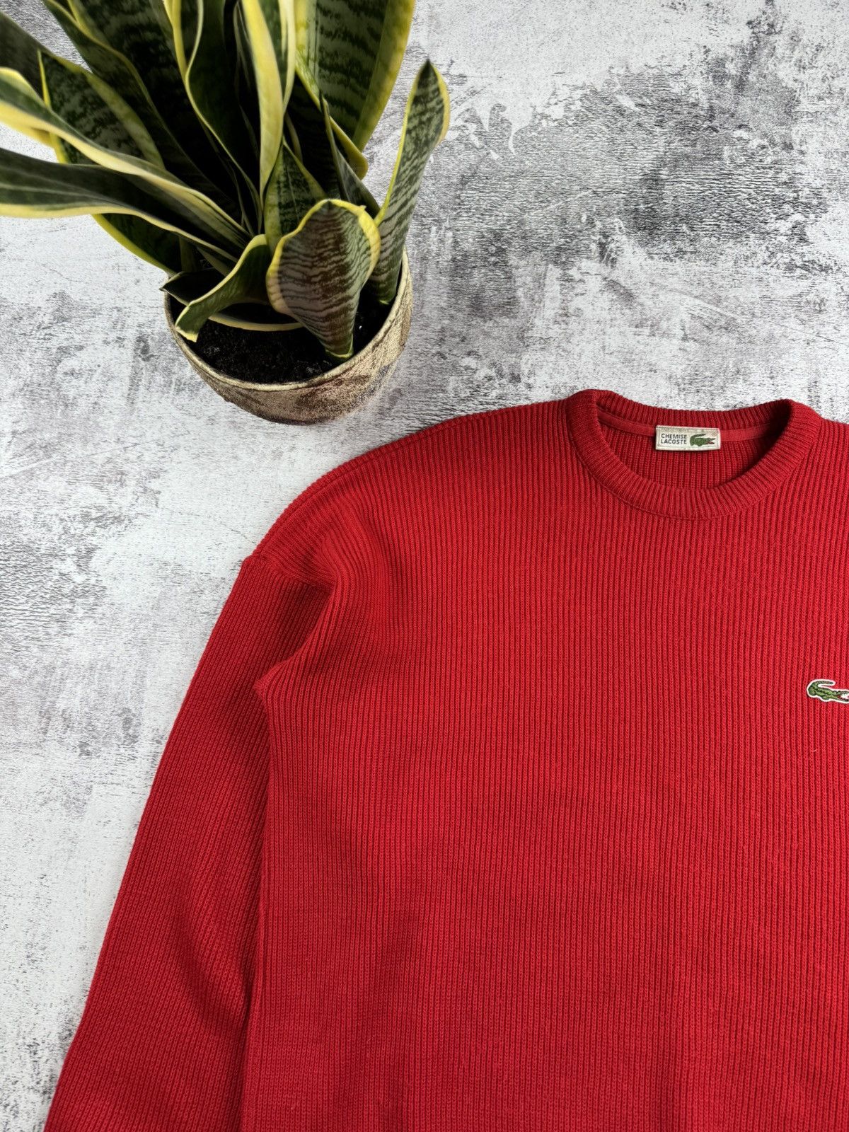 Lacoste Chemise Lacoste 5 Laine Wool France Acrylic Sweater Pullover Size US L / EU 52-54 / 3 - 7 Thumbnail