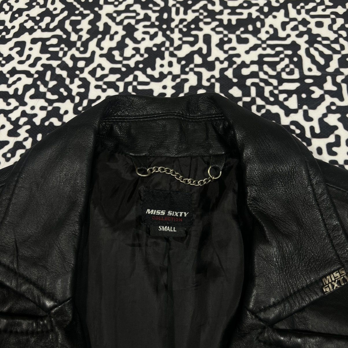 Miss Sixty Vintage Y2K MISS SIXTY Leather Jacket Japanese Retro Style Size S / US 4 / IT 40 - 18 Thumbnail