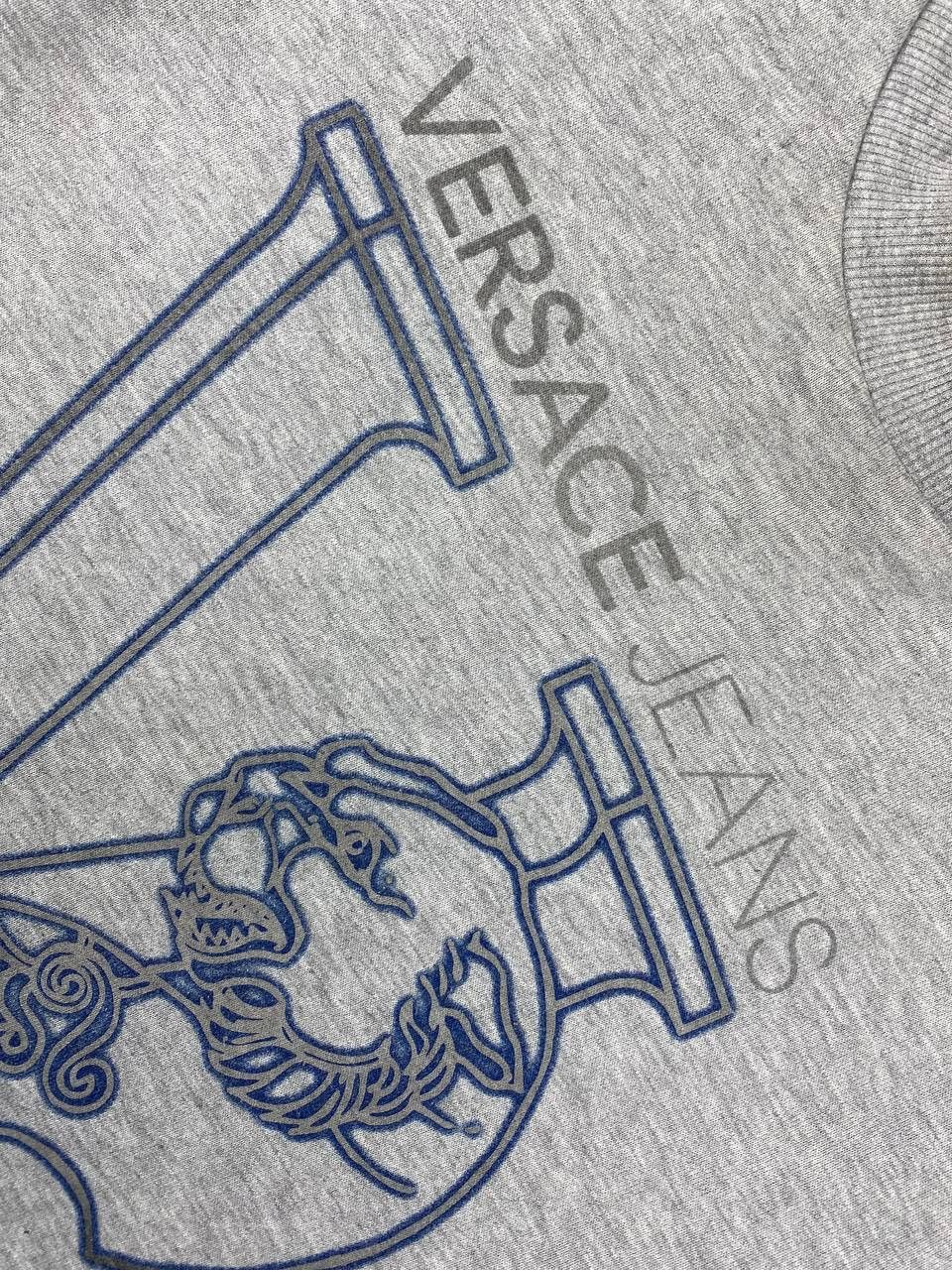 Versace Versace Jeans Big Logo Sweatshirt Size US L / EU 52-54 / 3 - 3 Thumbnail