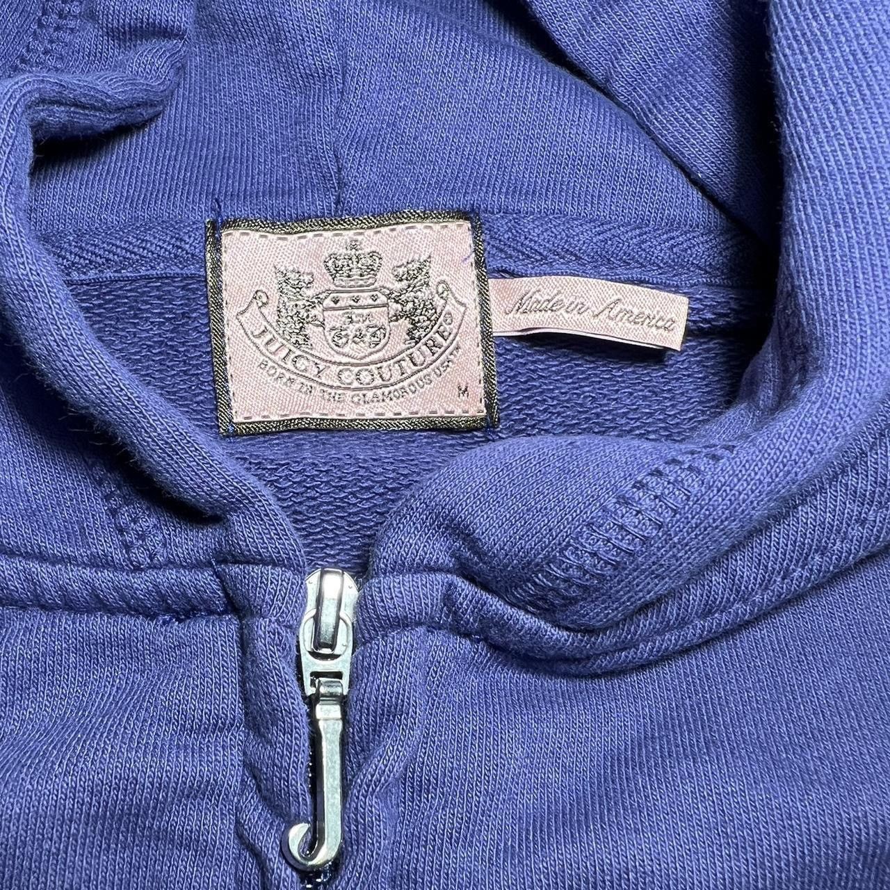 Juicy Couture Juicy Couture Queen Bee Shirt Zip Up Hoodie y2k Size M / US 6-8 / IT 42-44 - 5 Thumbnail