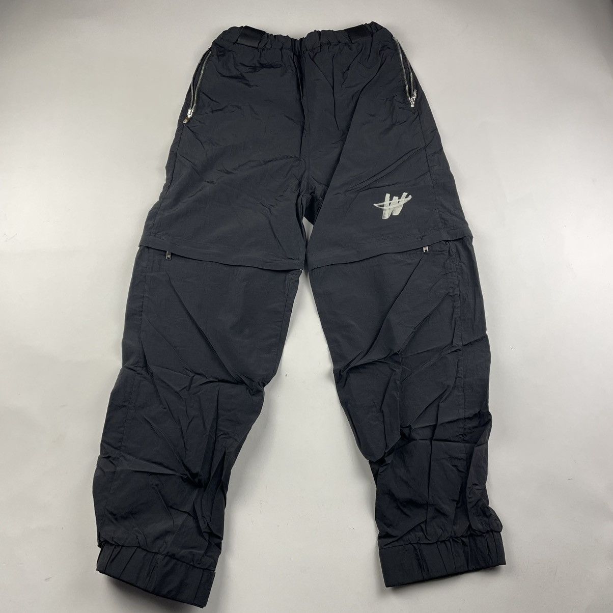 WE11DONE WE11DONE Track Pants & Shorts 2 In 1 logo Asia L US M Men’s Size US 30 / EU 46 - 1 Thumbnail