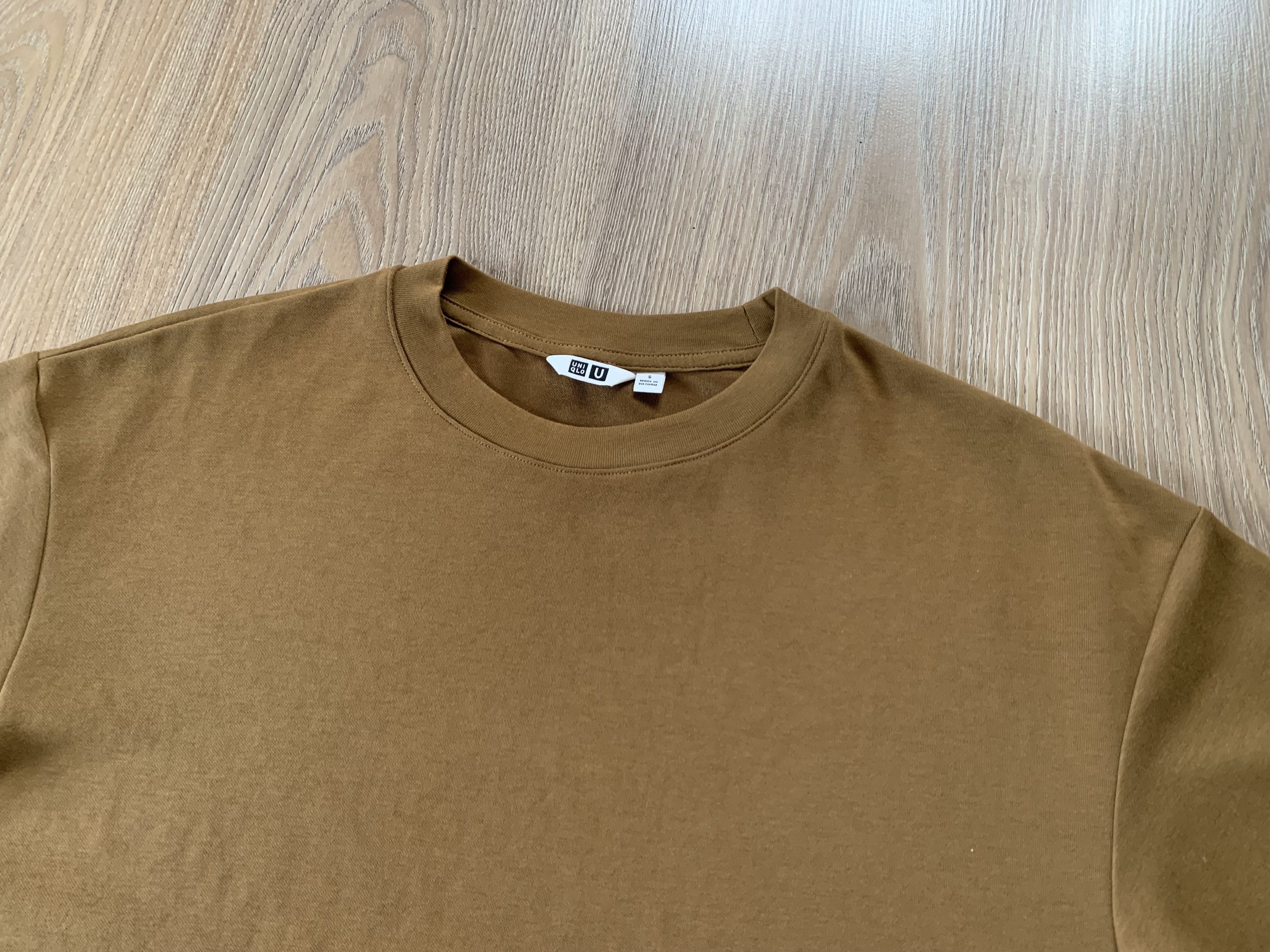 Japanese Brand × Uniqlo Uniqlo Cotton Basic Mustard Oversized T Shirt Size US S / EU 44-46 / 1 - 4 Thumbnail