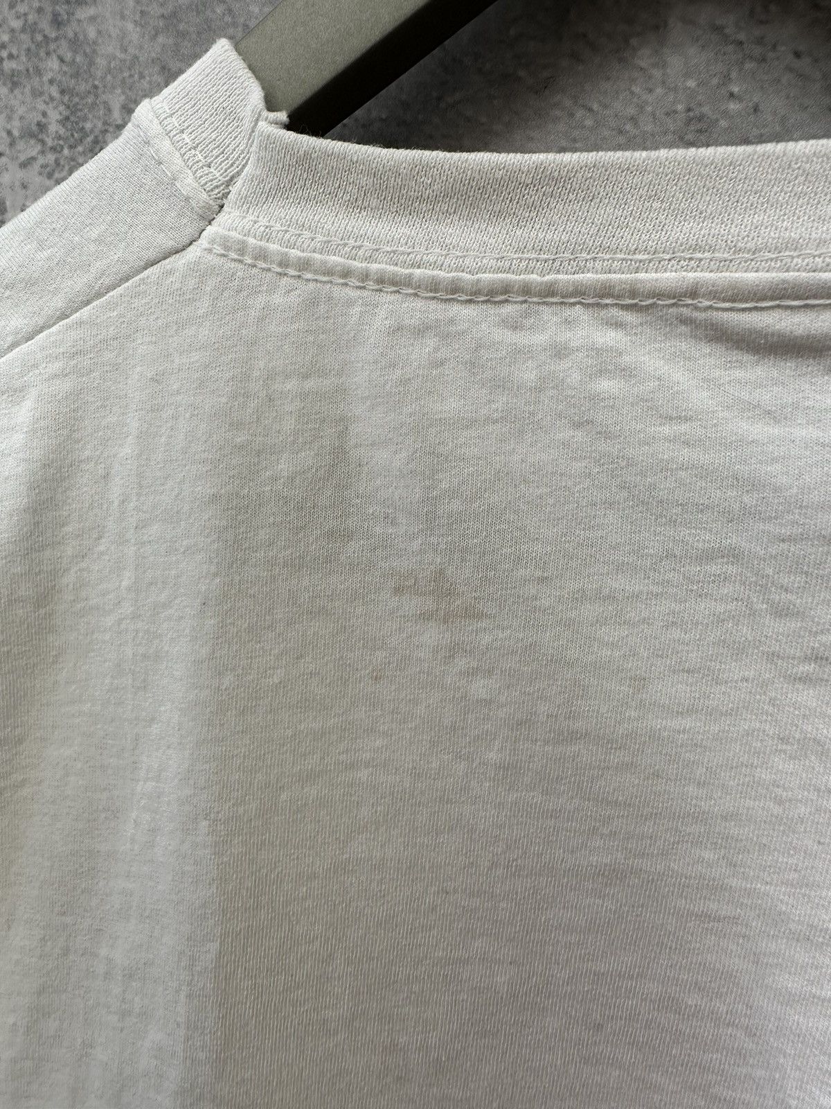 Fruit Of The Loom Sardegna Spider Y2k T-Shirt Big Logo White Tee FoTL Size US L / EU 52-54 / 3 - 8 Thumbnail