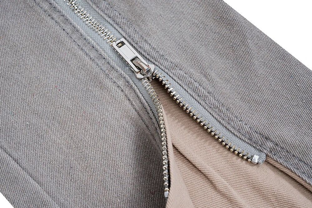 Japanese Brand × Vintage Streetwear Baggy Zipper Jeans Pants y2k Size US 34 / EU 50 - 11 Thumbnail