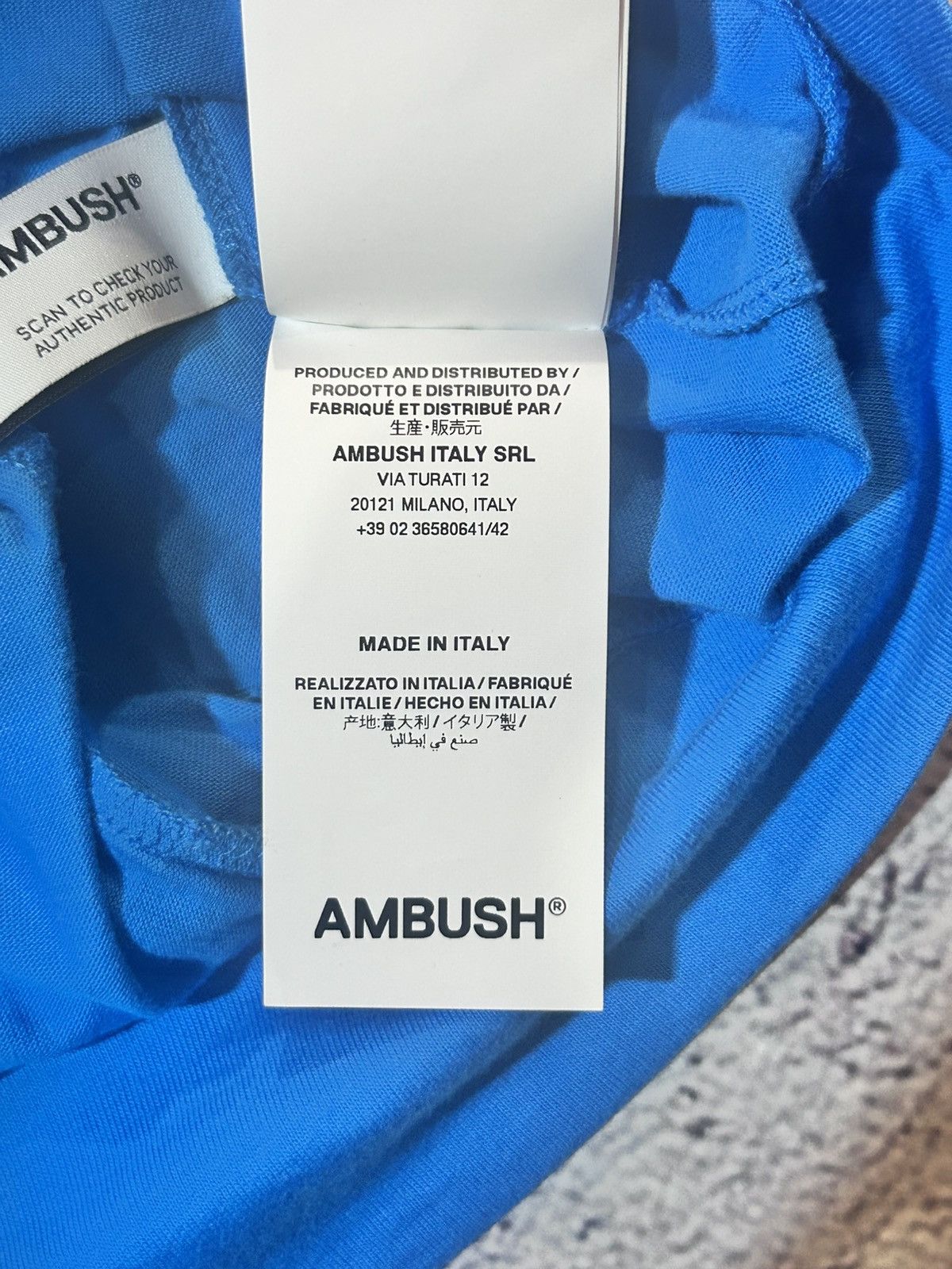 Ambush Design Ambush Japanese Brand Deep Wate Blue Packable Waist Pocket Size US L / EU 52-54 / 3 - 13 Thumbnail