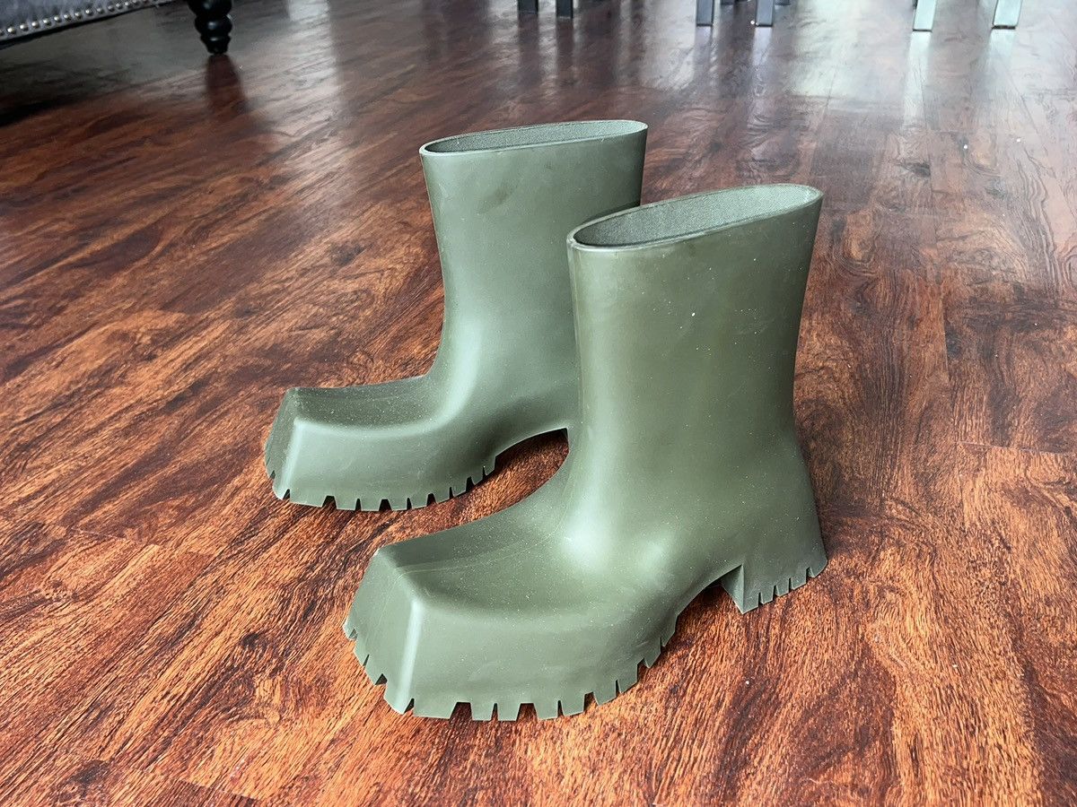 Balenciaga BALENCIAGA TROOPER ARMY GREEN Size US 8 / IT 38 - 1 Thumbnail