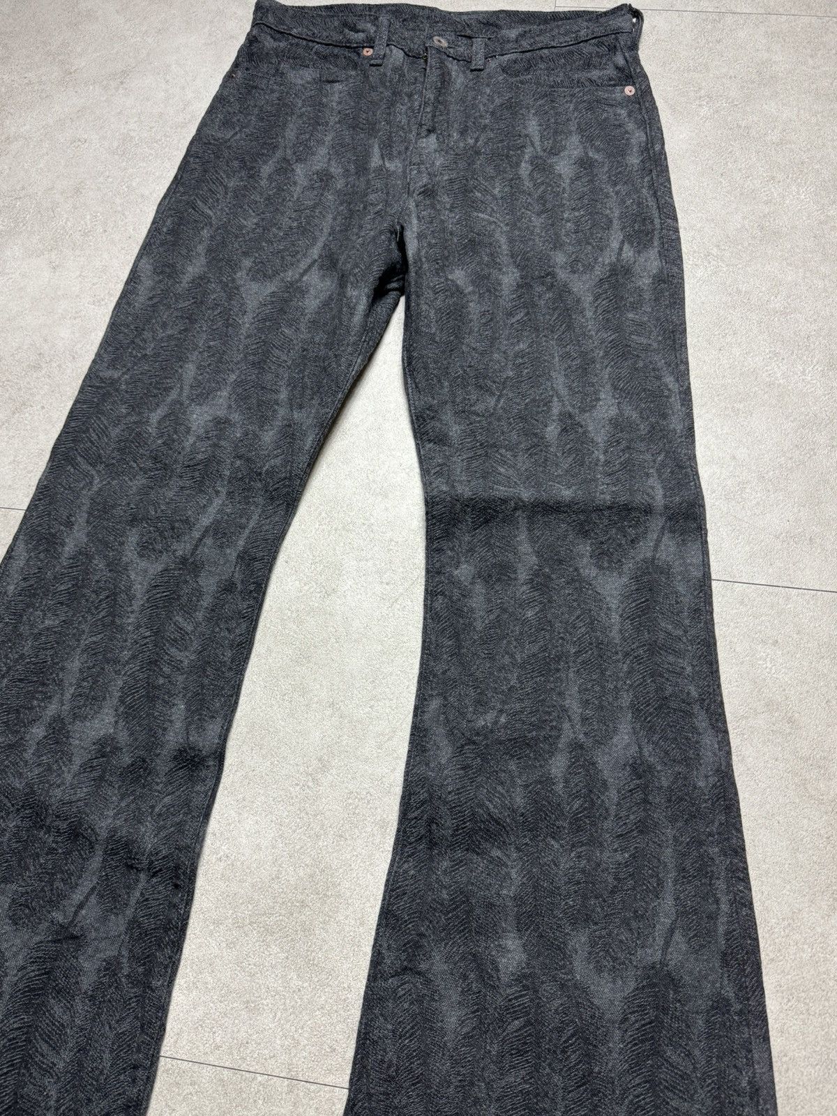 Kapital Kapital 12oz feather flare denim 5p Okabellbo Size US 32 / EU 48 - 3 Thumbnail