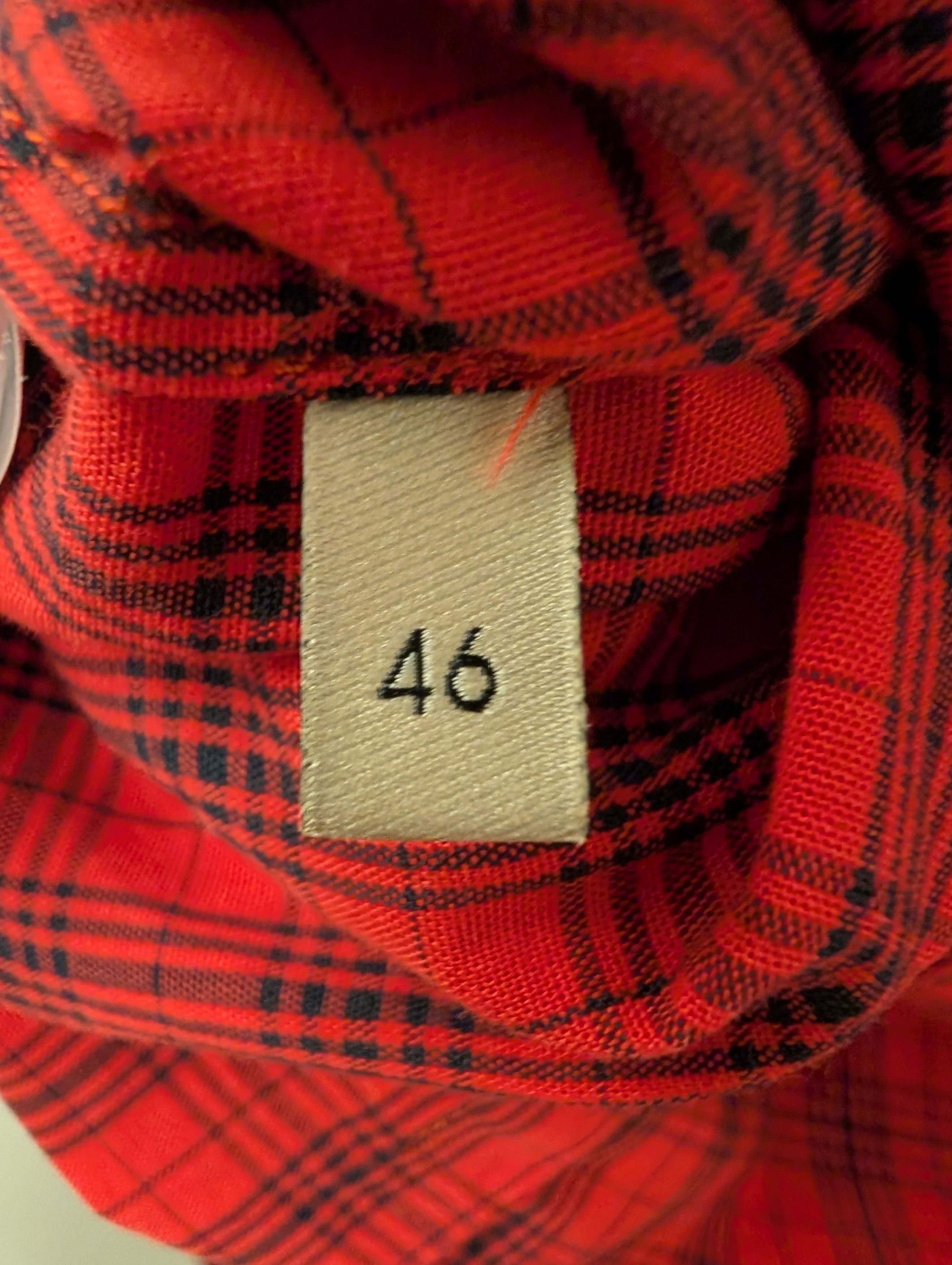 Gucci × The North Face Gucci x North Face Red Flannel Button-Up Size US M / EU 48-50 / 2 - 7 Thumbnail