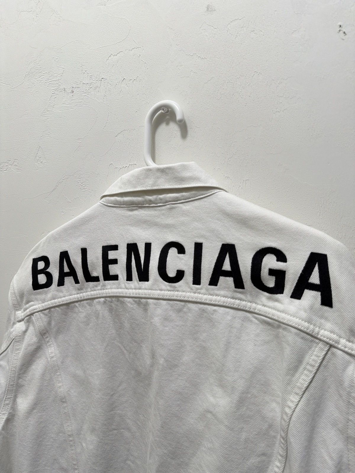 Balenciaga Balenciaga Denim Jacket Size US M / EU 48-50 / 2 - 2 Thumbnail