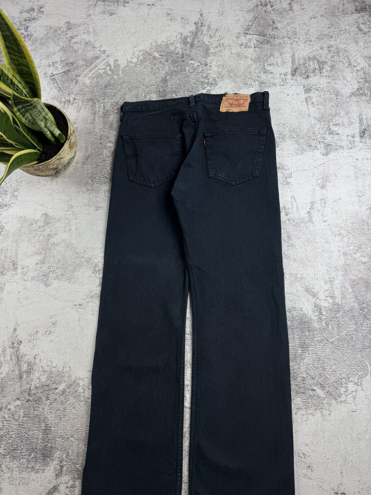 Levi's LEVIS 501 Comfort Fit W33 L30 Denim Straight USA 90s Cotton Jeans Pants Trousers Size US 33 - 4 Thumbnail