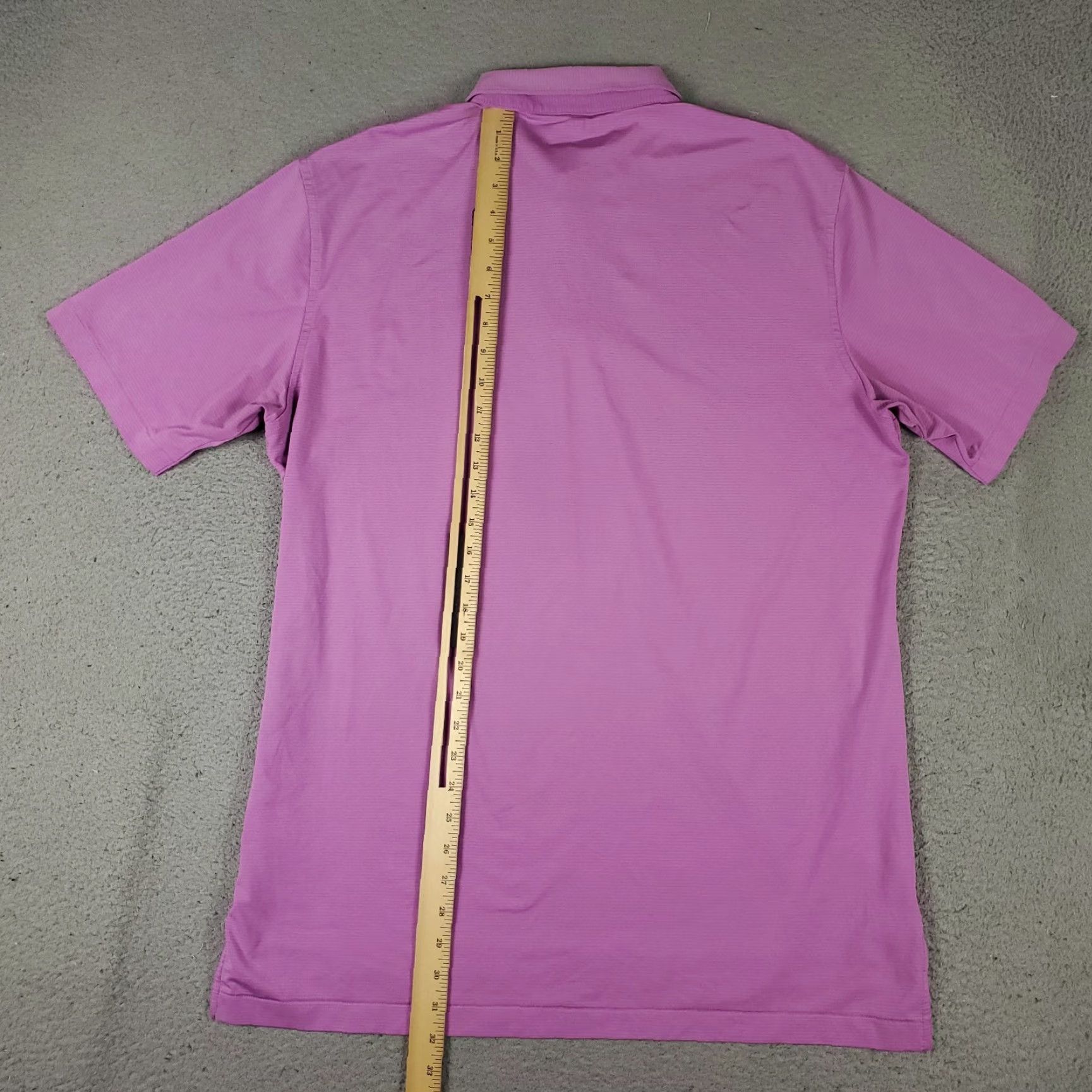 Peter Millar Peter Millar Polo Shirt Mens Large Pink Stripe Summer Comfort Golf Short Sleeve Size US L / EU 52-54 / 3 - 3 Thumbnail