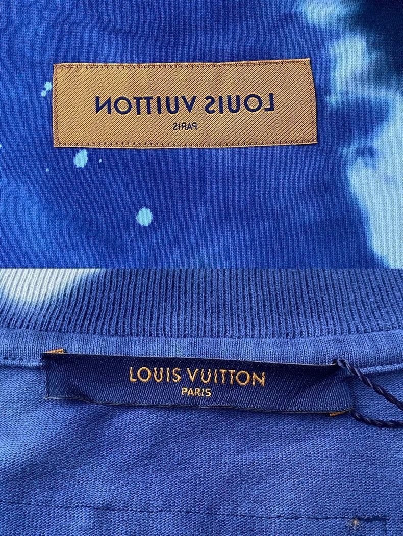Louis Vuitton Louis Vuitton Blue Tie -2505 Size US L / EU 52-54 / 3 - 7 Thumbnail