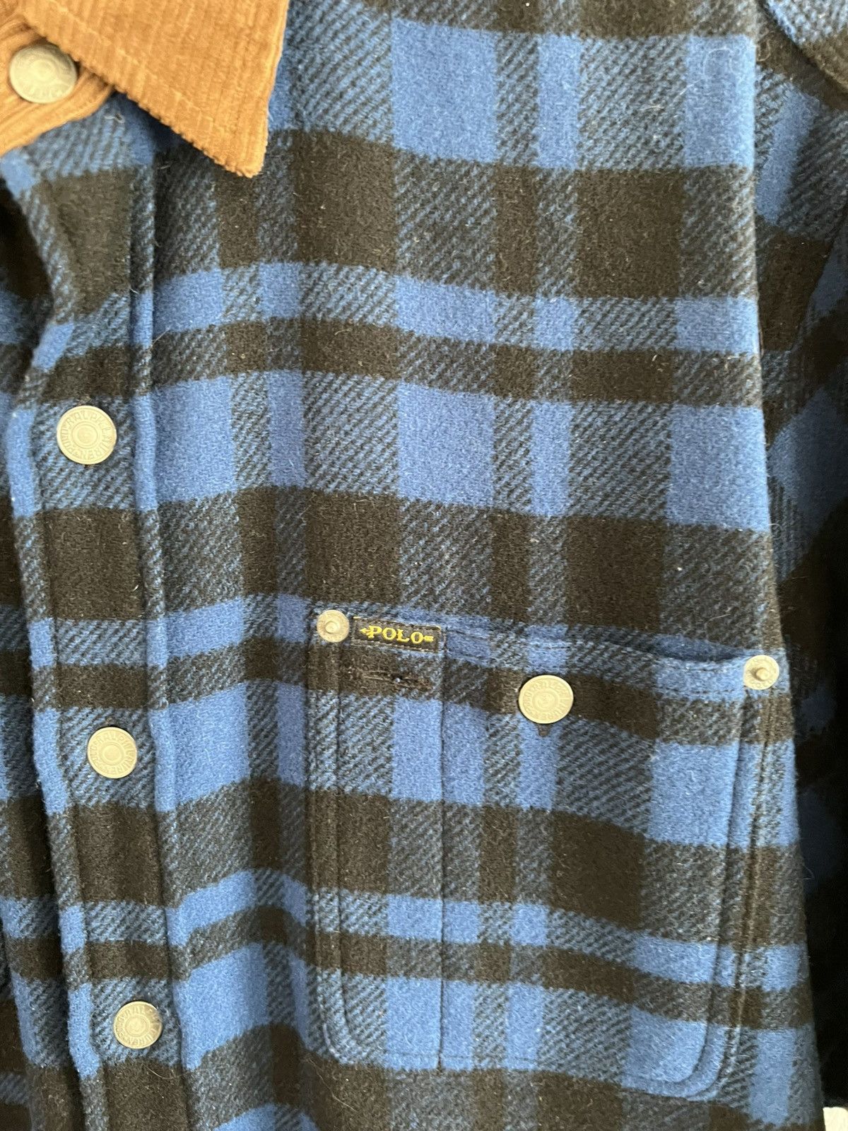 Polo Ralph Lauren Polo Ralph Lauren Wool Flannel Shirt Size Large Size US L / EU 52-54 / 3 - 7 Thumbnail