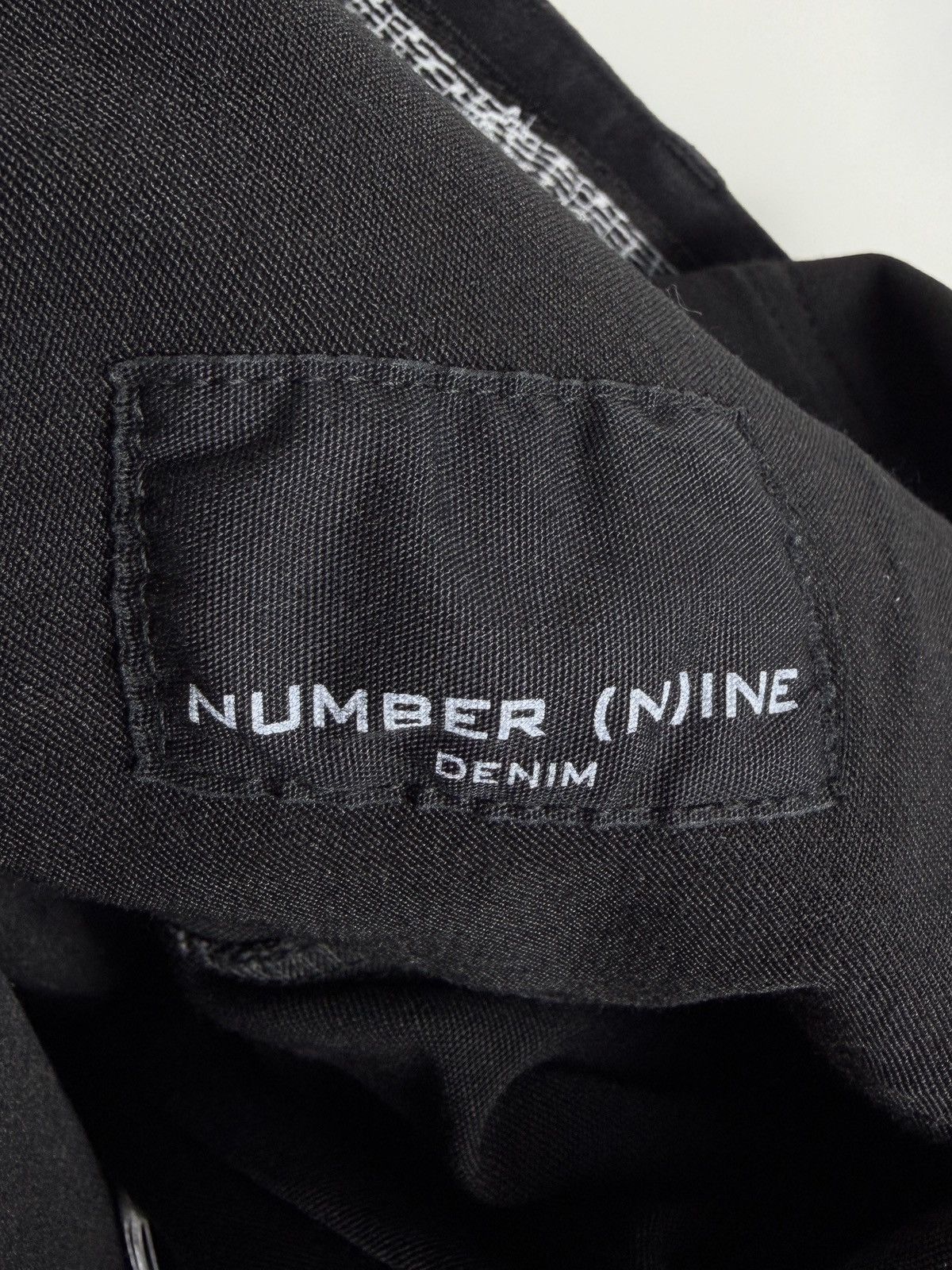 Number (N)ine Number (N)ine Music Note Paint Distressed Zip Denim Jeans Size US 28 / EU 44 - 8 Thumbnail