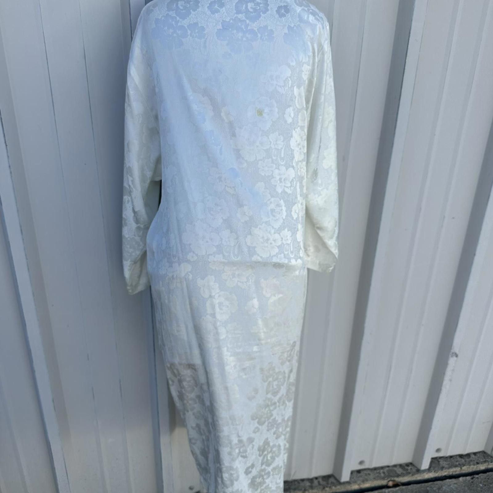 Other Vintage Victoria's Secret Floral Paisley Womens Medium Size ONE SIZE - 2 Thumbnail