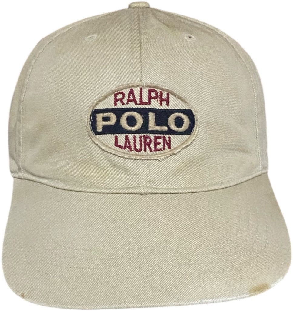 VTG 90s Polo Sport Ralph Lauren Rare Spell Out Hat Cotton