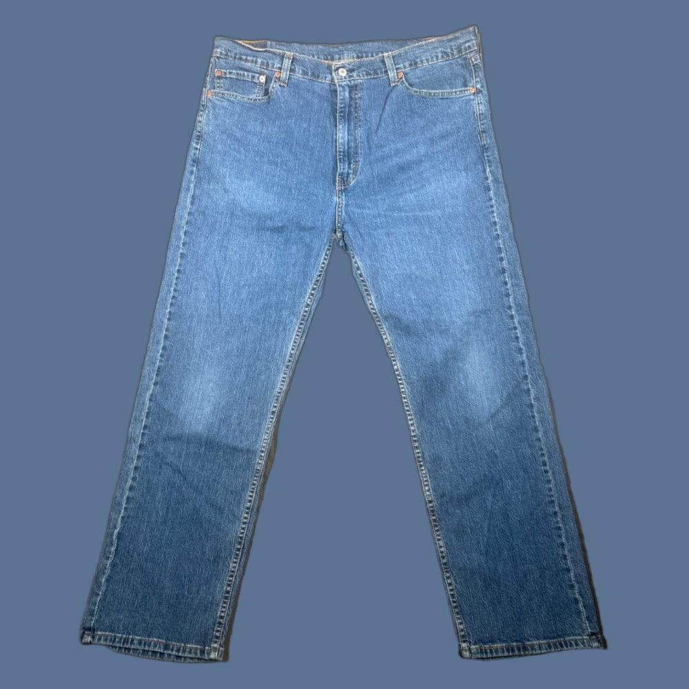 Levi's Levi's Levis 505 Jeans Denim Blue Regular Fit 40x30 Mens Regular Size 40 Inseam 30 Blue Jeans Regular Fit Mens Size US 40 / EU 56 - 1 Thumbnail