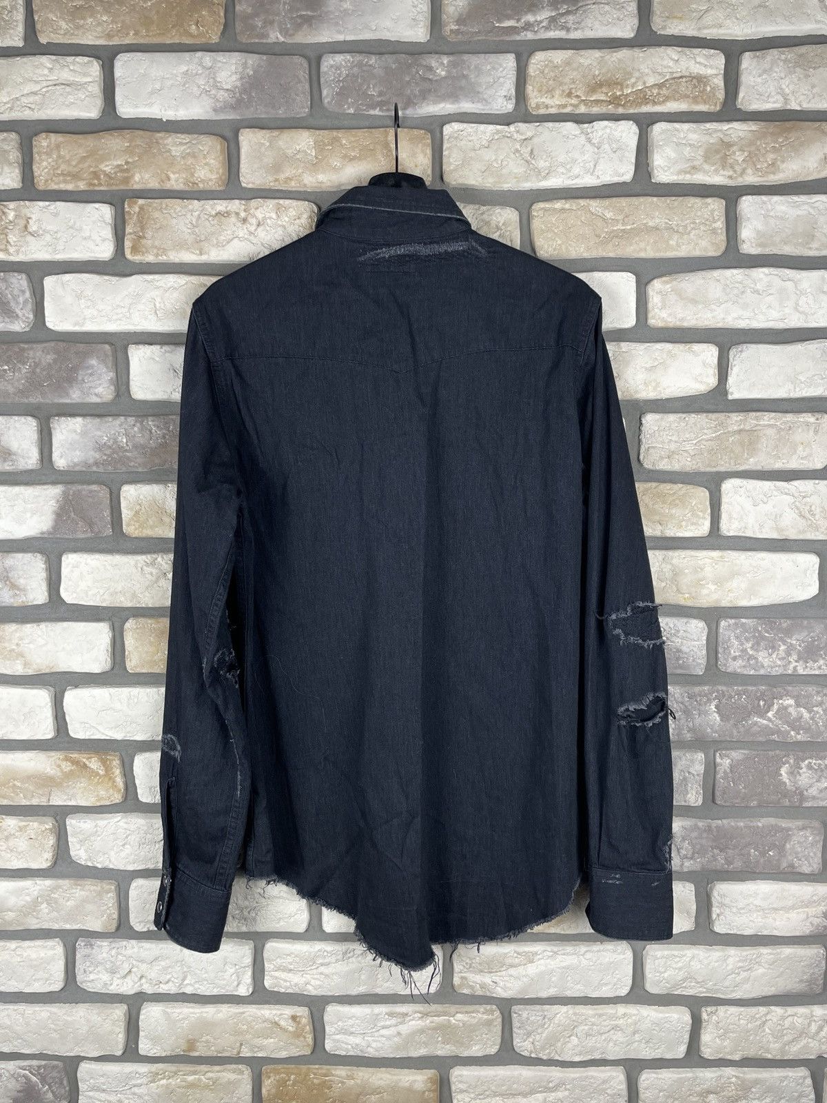 Designer Very rare oversize jeans shirt Saint laurent Paris Size US M / EU 48-50 / 2 - 8 Thumbnail